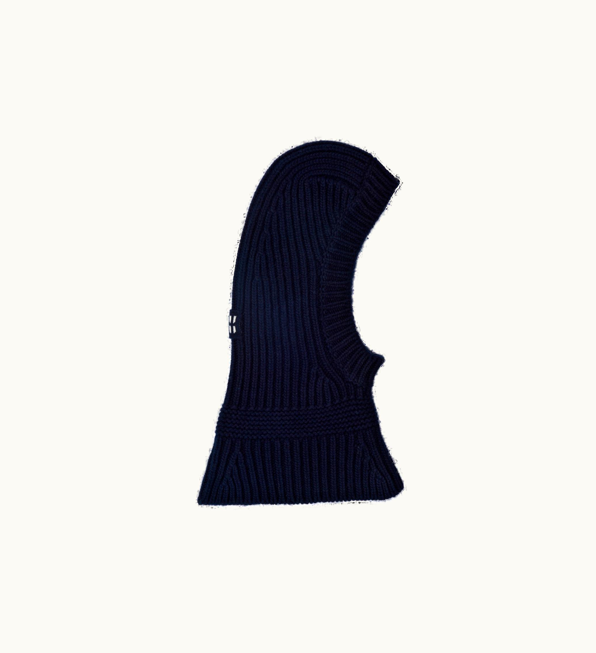 Miu Miu Miu Miu Knit Ski Mask Navy