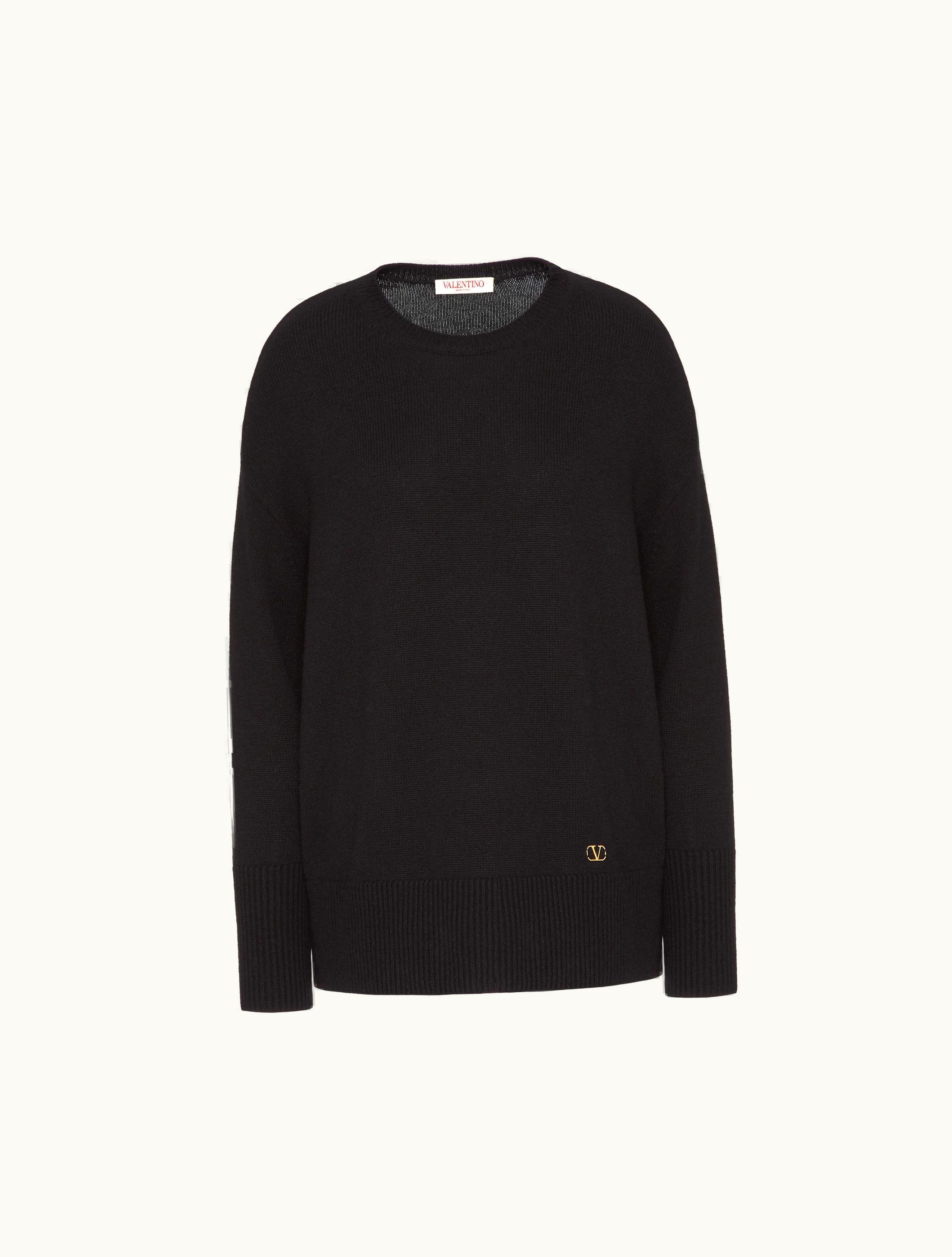 Valentino Valentino Cashmere Jumper For Woman In Pink Pp