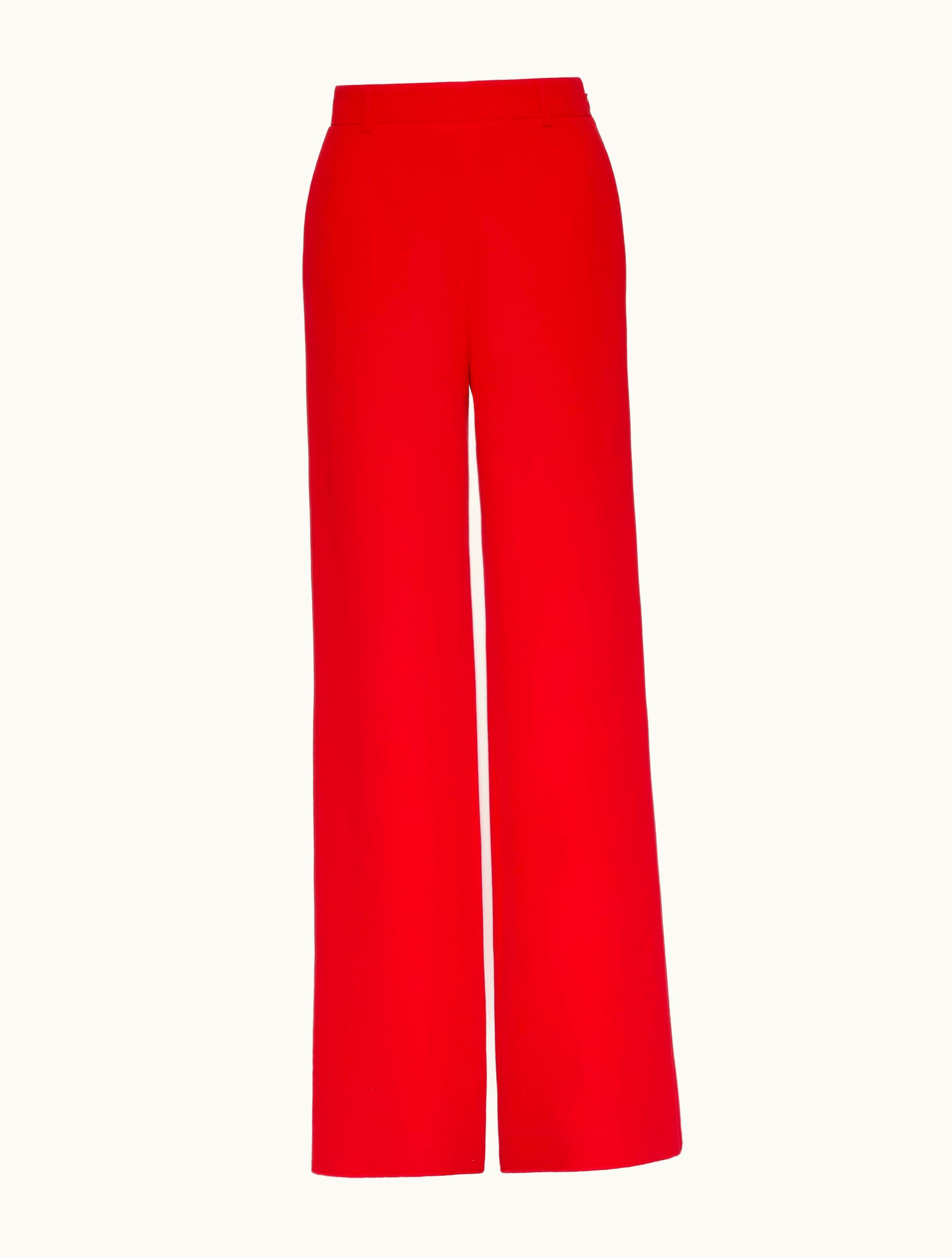 Valentino Valentino Cady Couture Trousers For Woman In Ivory IVORY