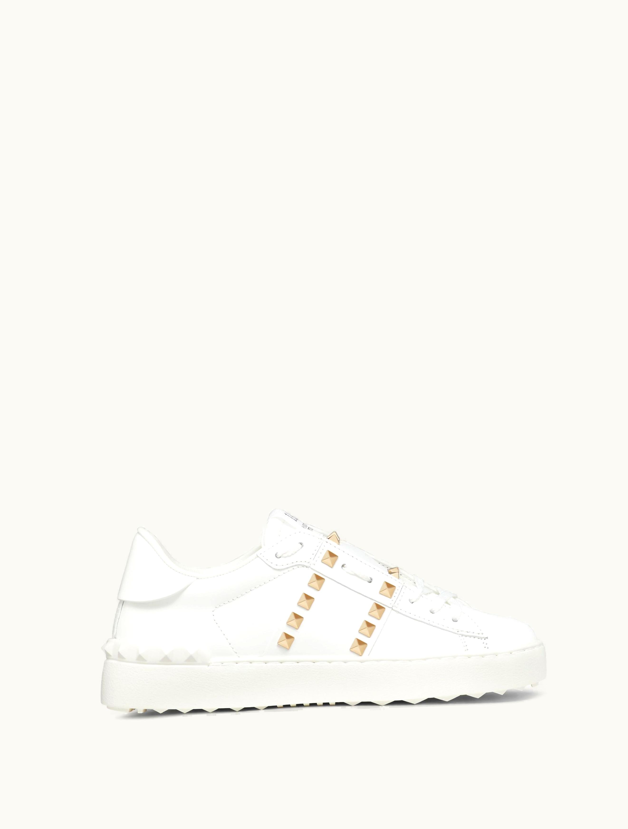 Valentino Valentino Rockstud Untitled Sneaker For Woman In White