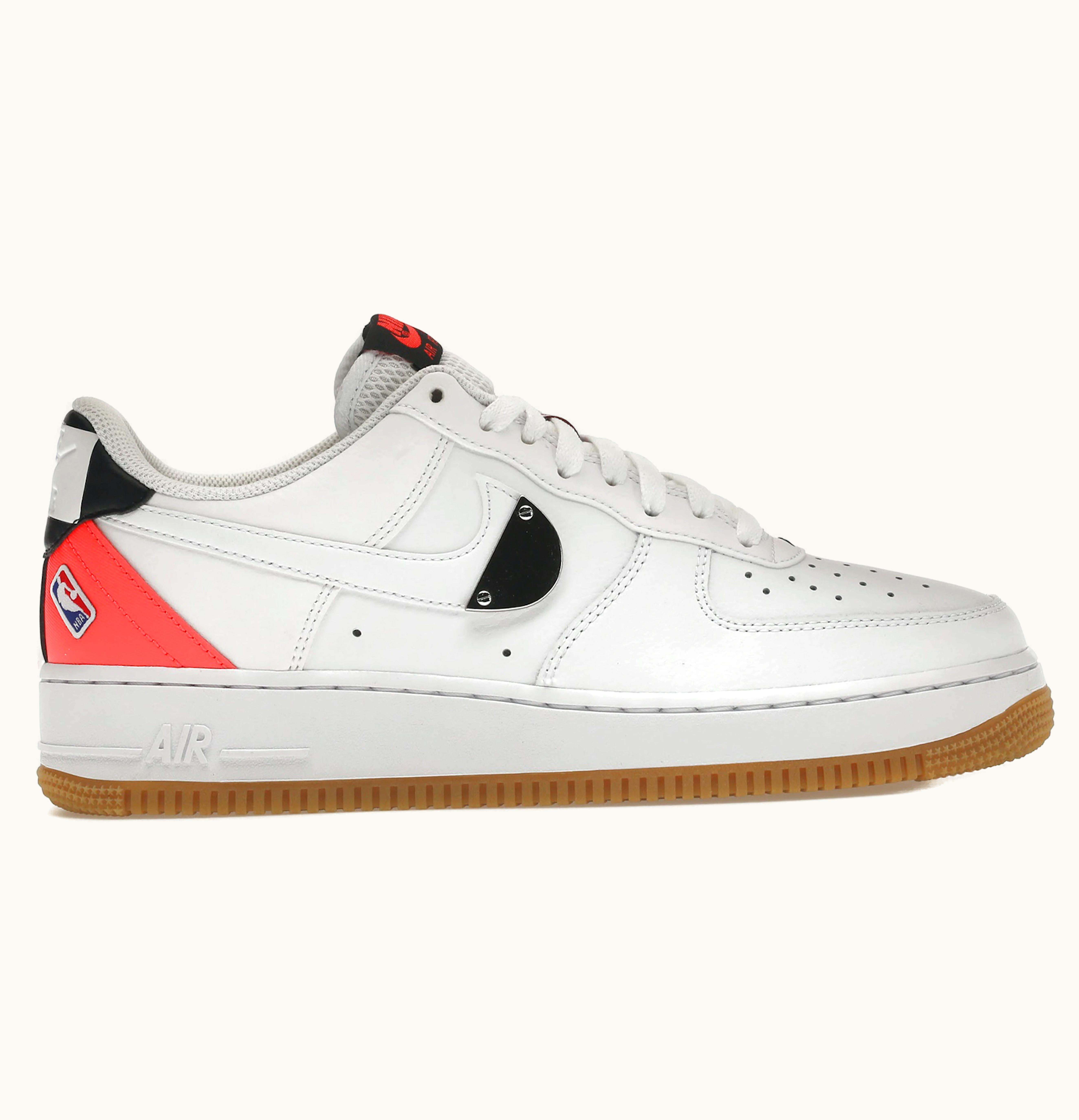Nike Nike Air Force 1 Low NBA White Crimson Gum