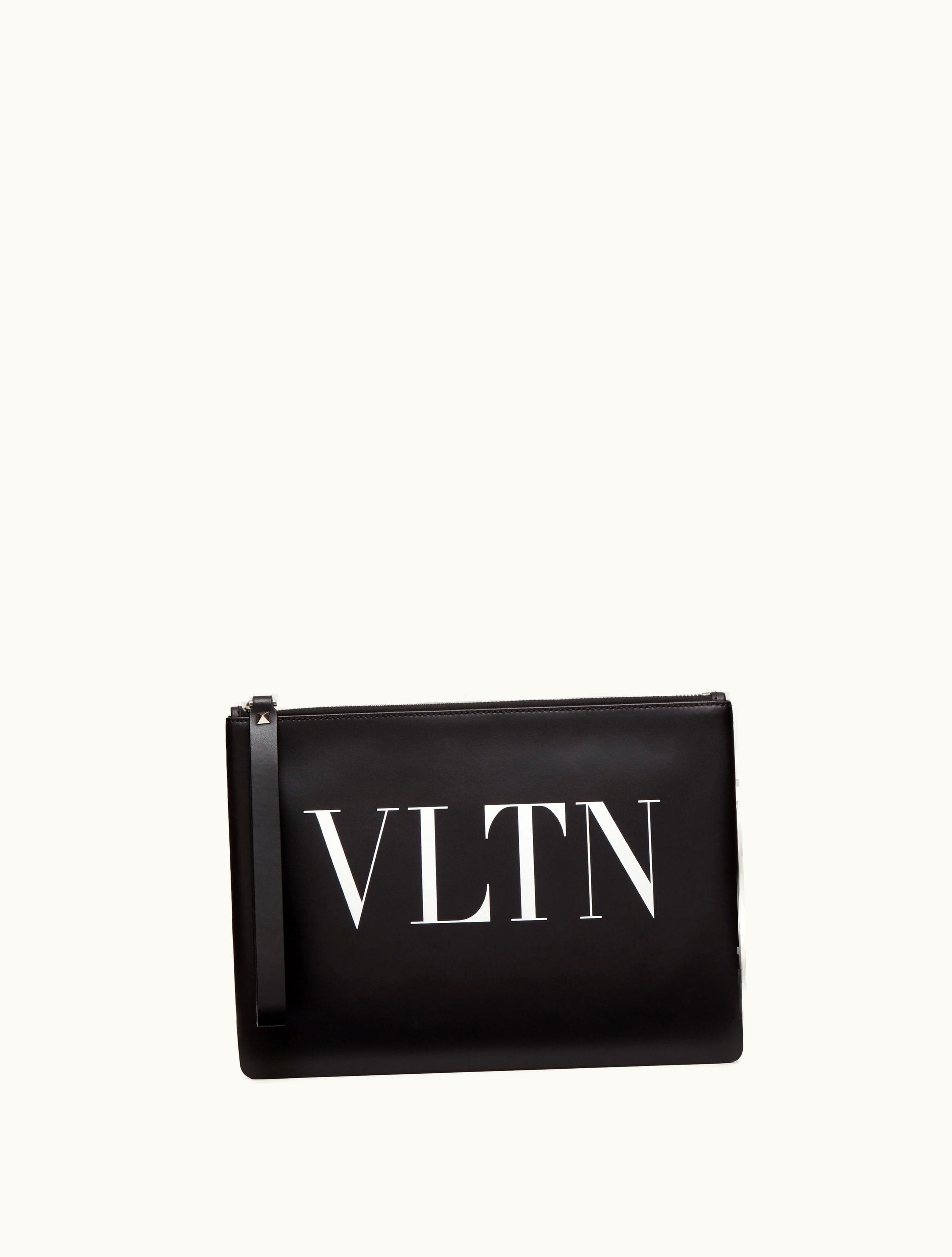 Valentino Valentino Vltn Pouch For Man In Black