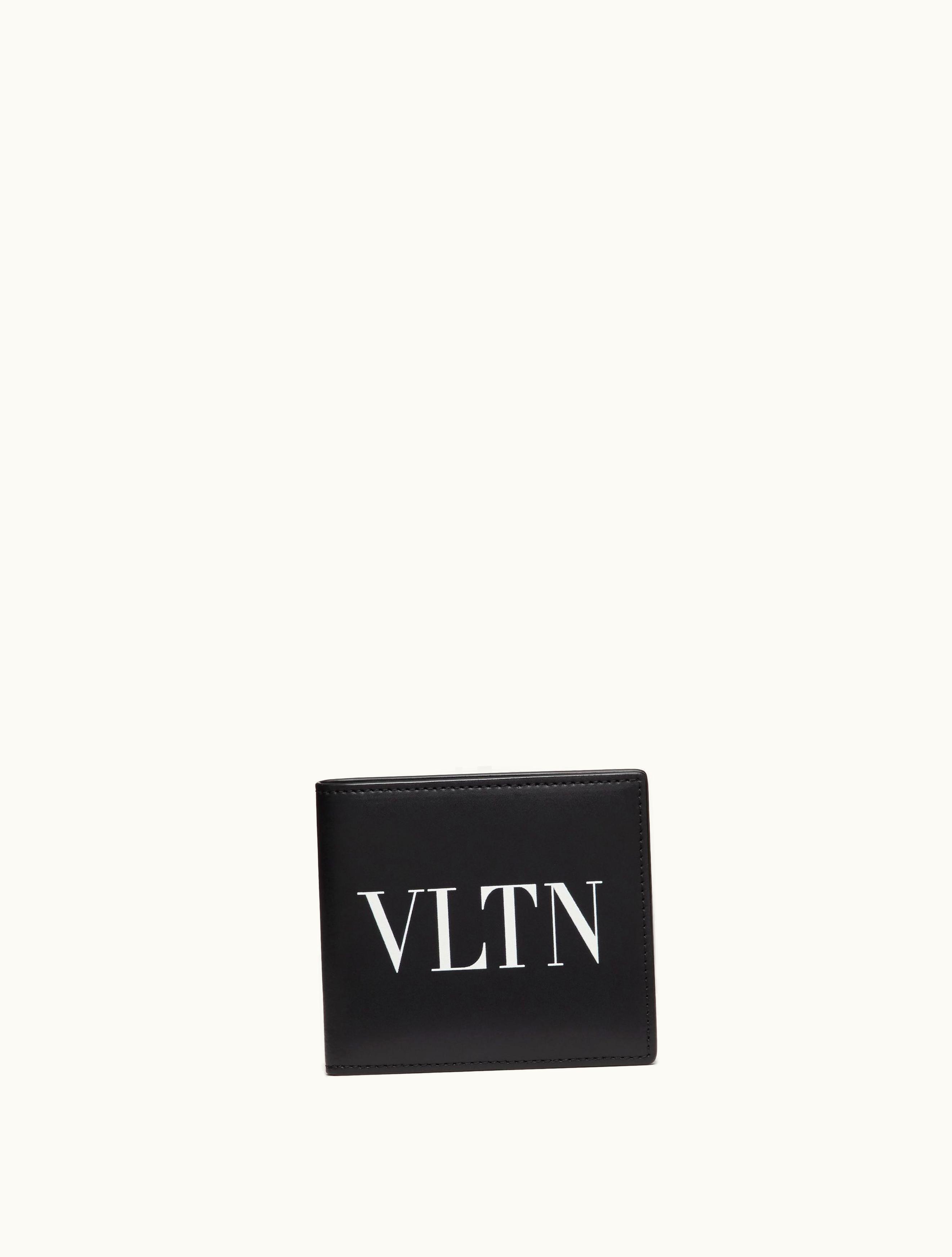 Valentino Valentino Vltn Wallet For Man In Black / White