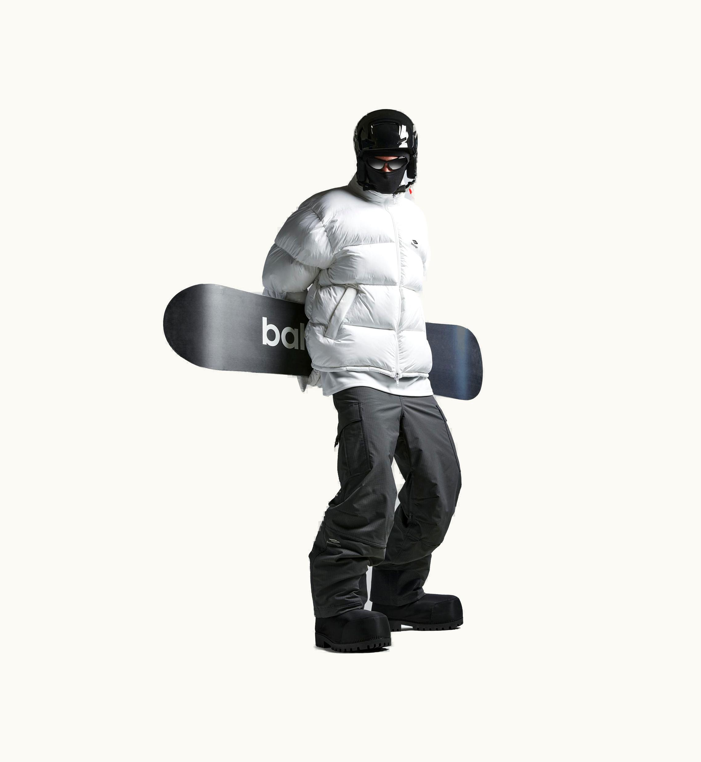 Balenciaga Balenciaga Men's Skiwear - 3b Sports Icon Ski Puffer In White