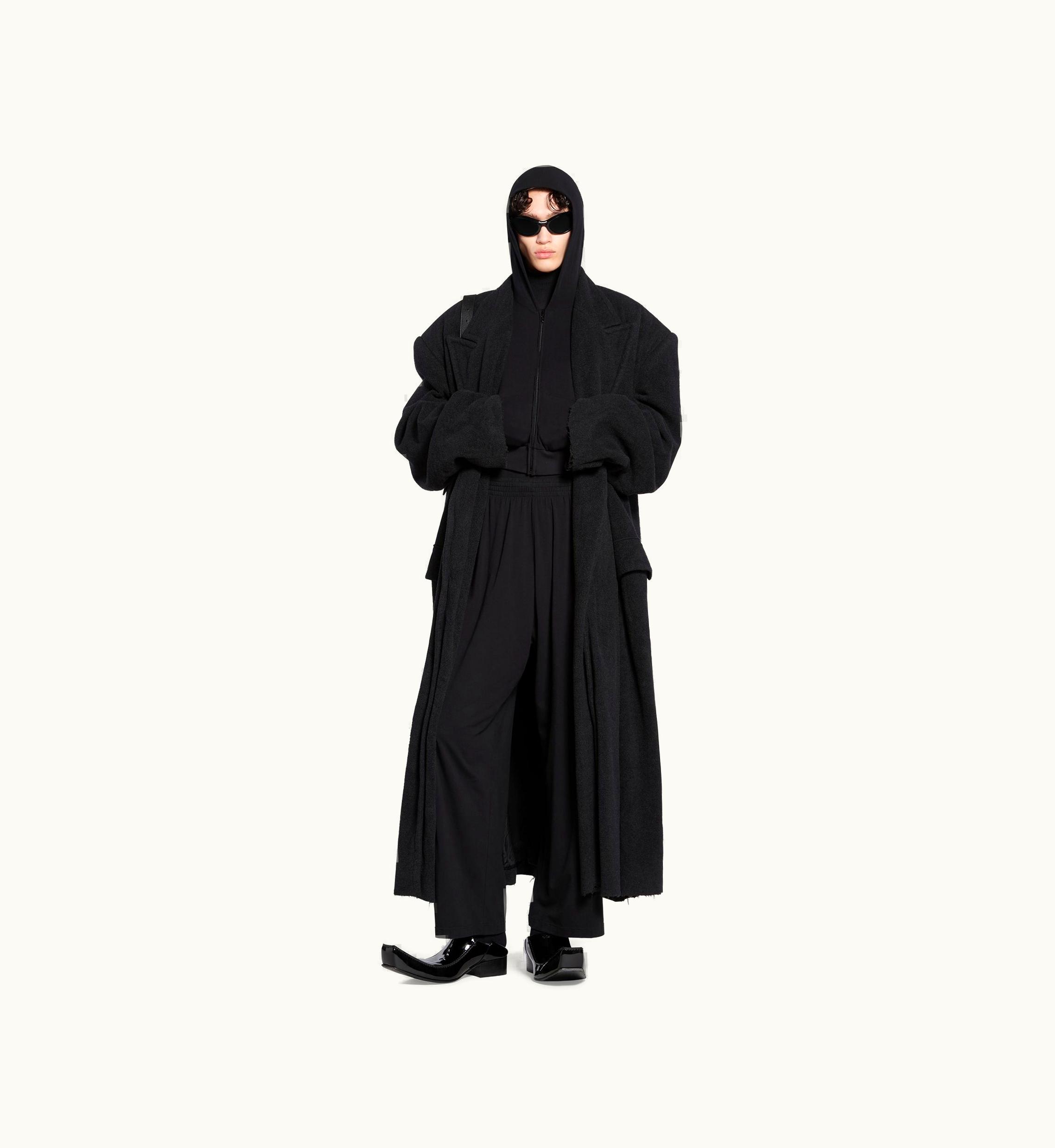 Balenciaga Balenciaga Men's Maxi Coat In Black
