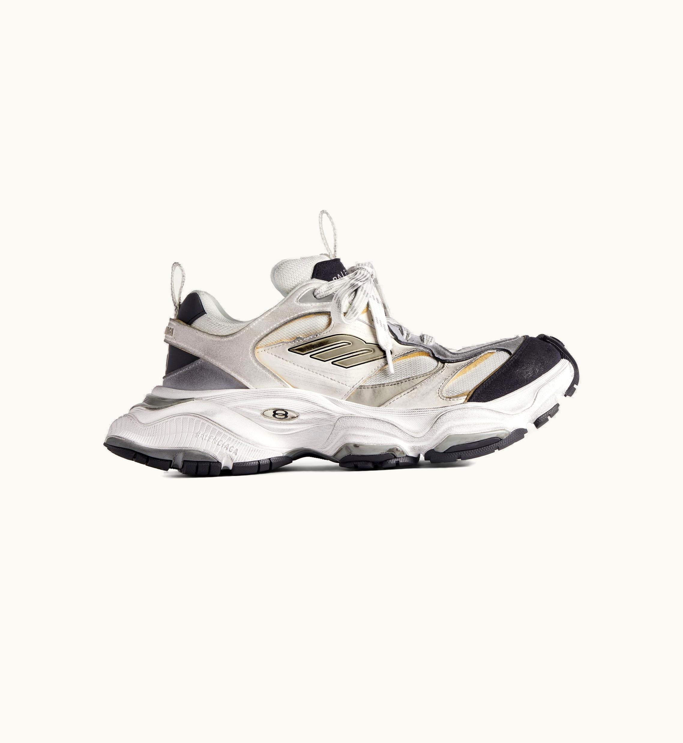 Balenciaga Balenciaga Women's Cargo Sneaker In White / Grey