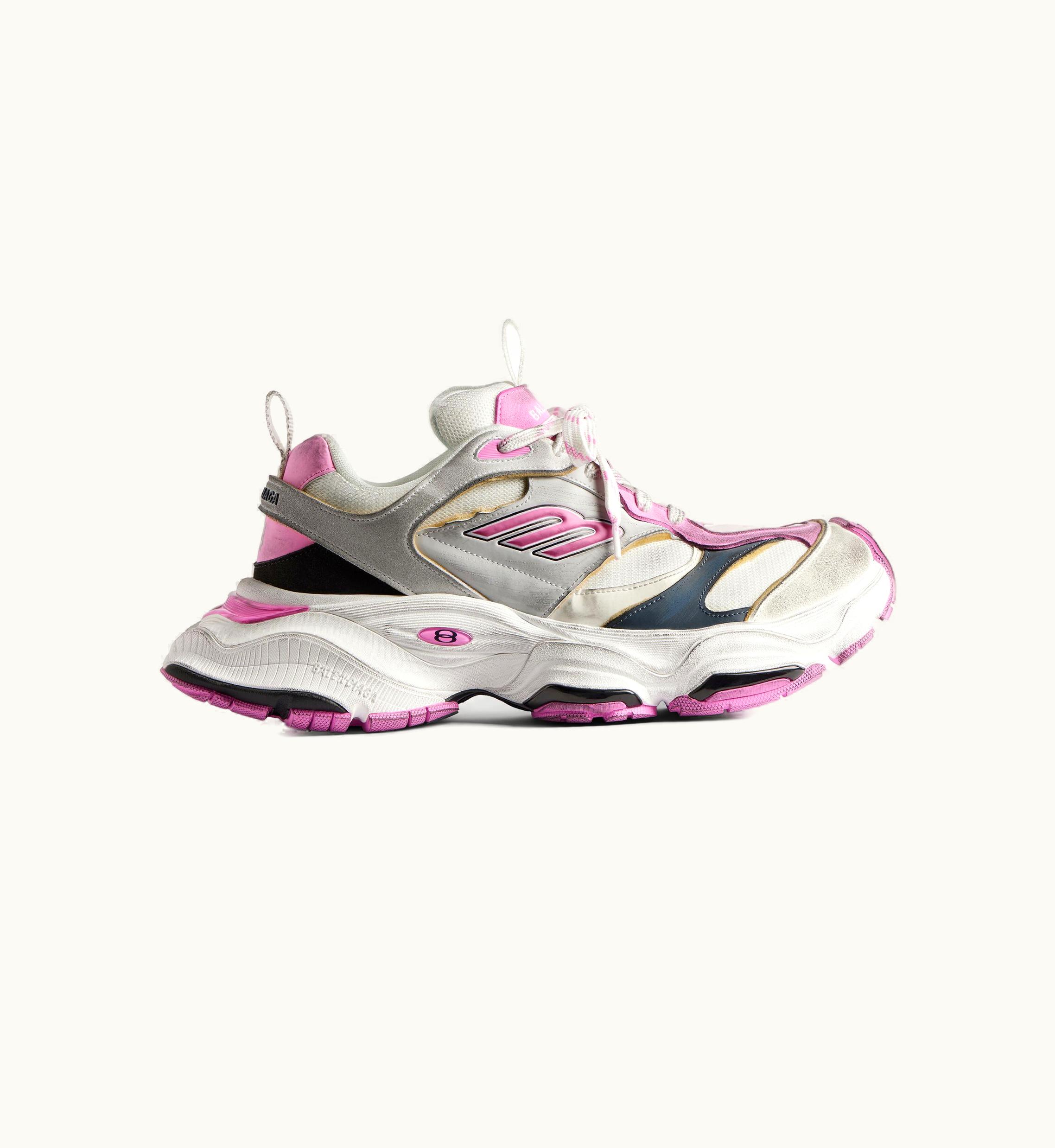 Balenciaga Balenciaga Women's Cargo Sneaker In Grey / White / Pink