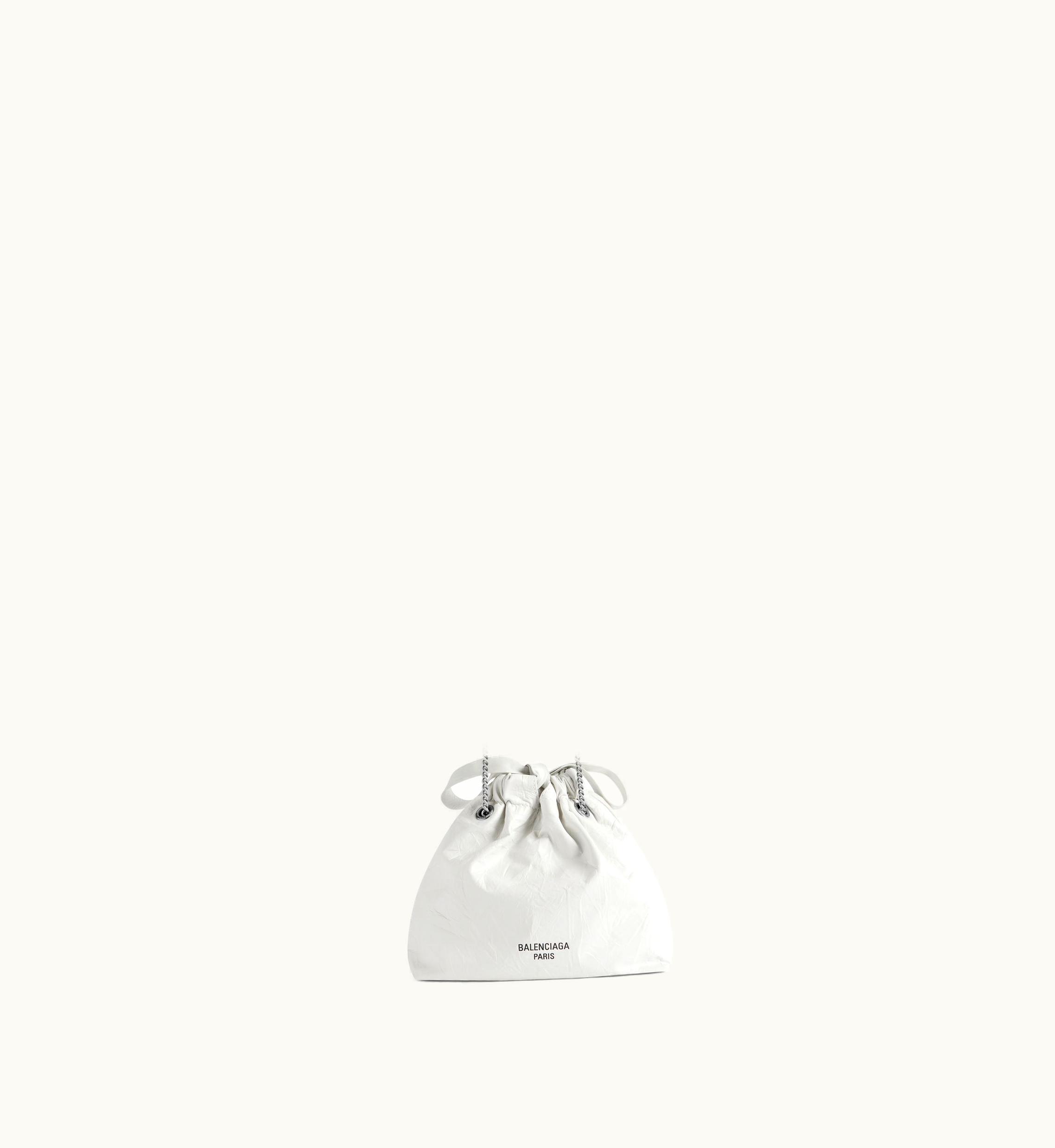 Balenciaga Balenciaga Women's Crush XS Tote Bag In White
