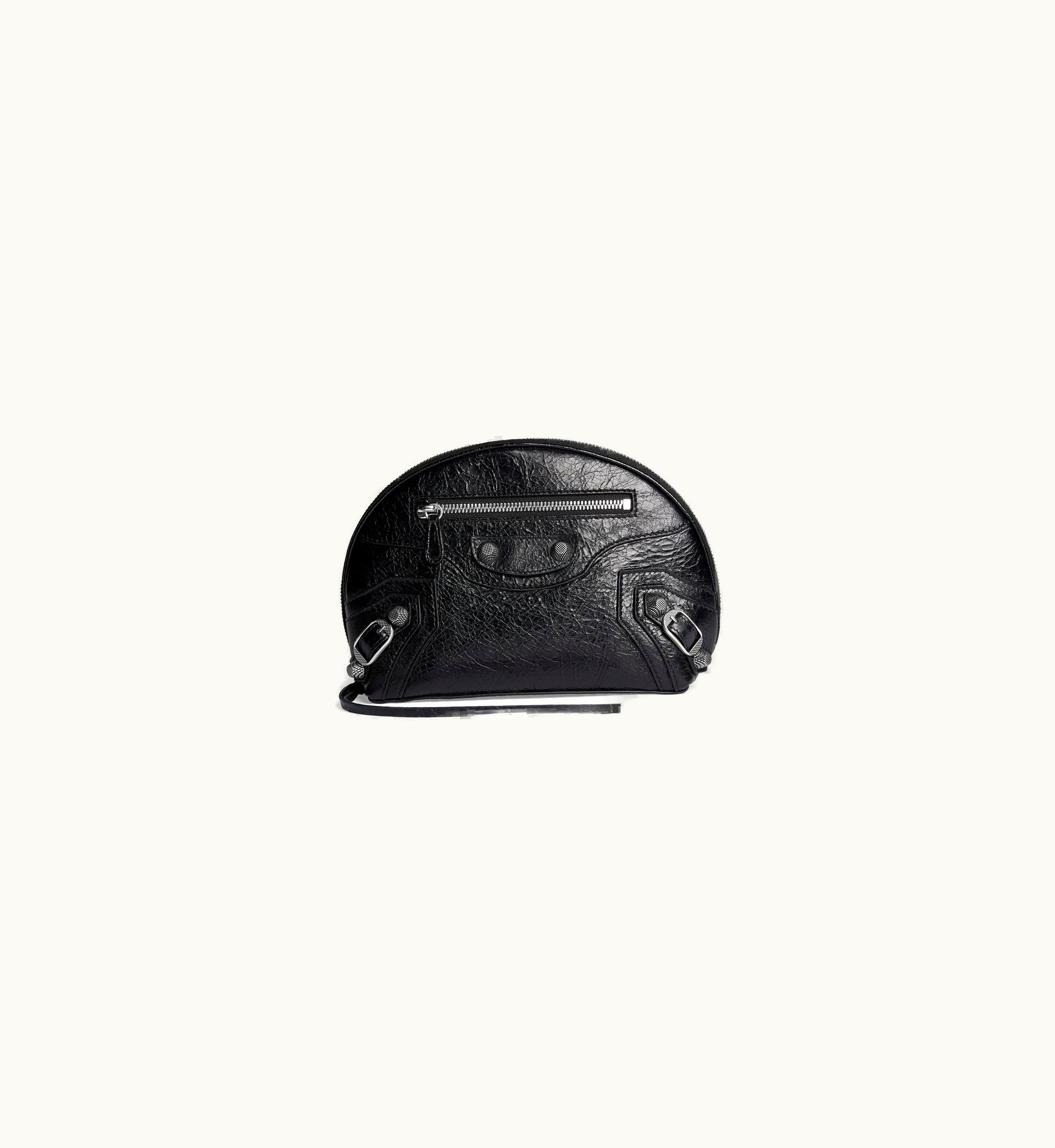 Balenciaga Balenciaga Women's Le Cagole Small Cosmetic Pouch In Black