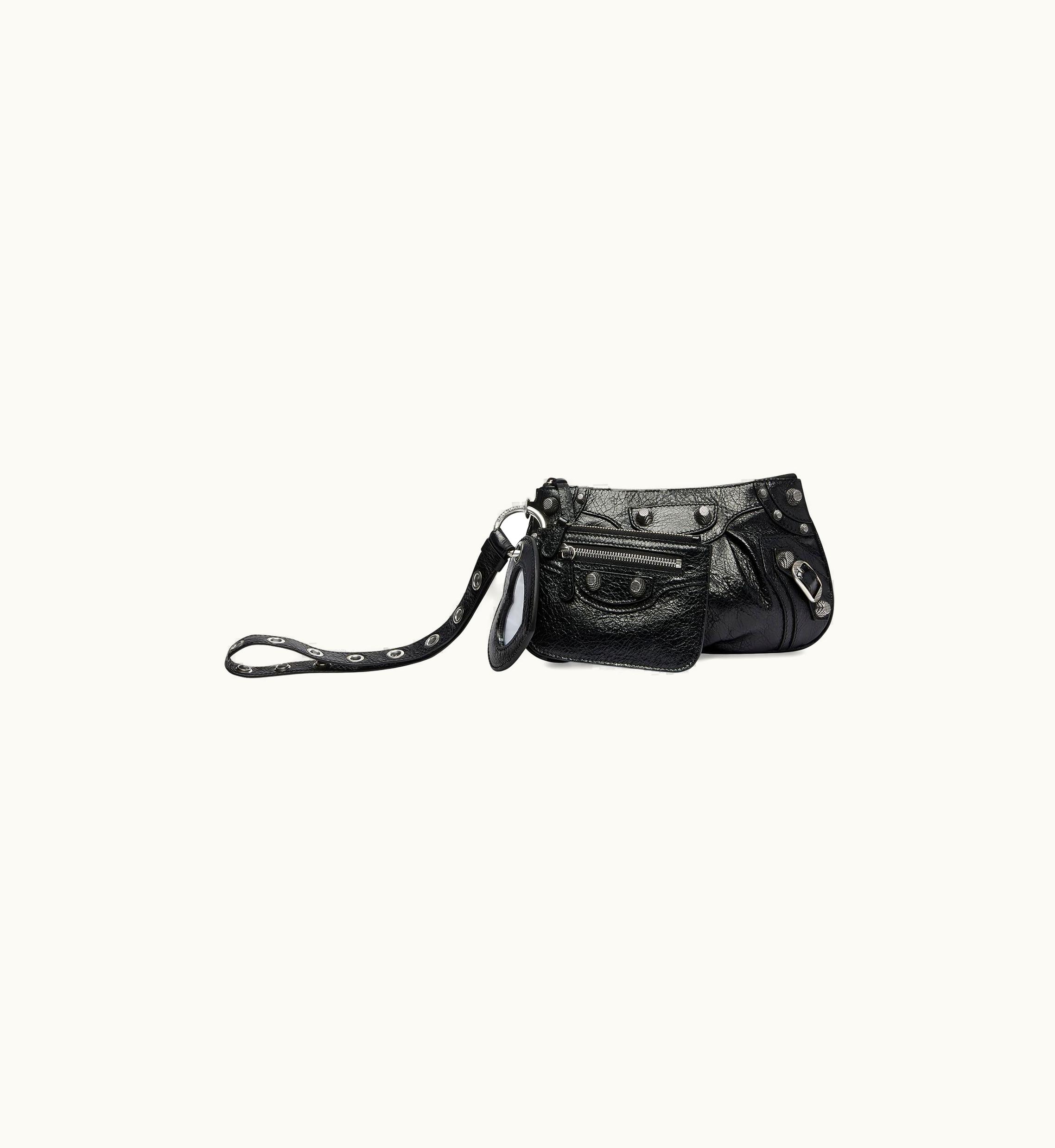 Balenciaga Balenciaga Women's Le Cagole Mini Multipouch In Black