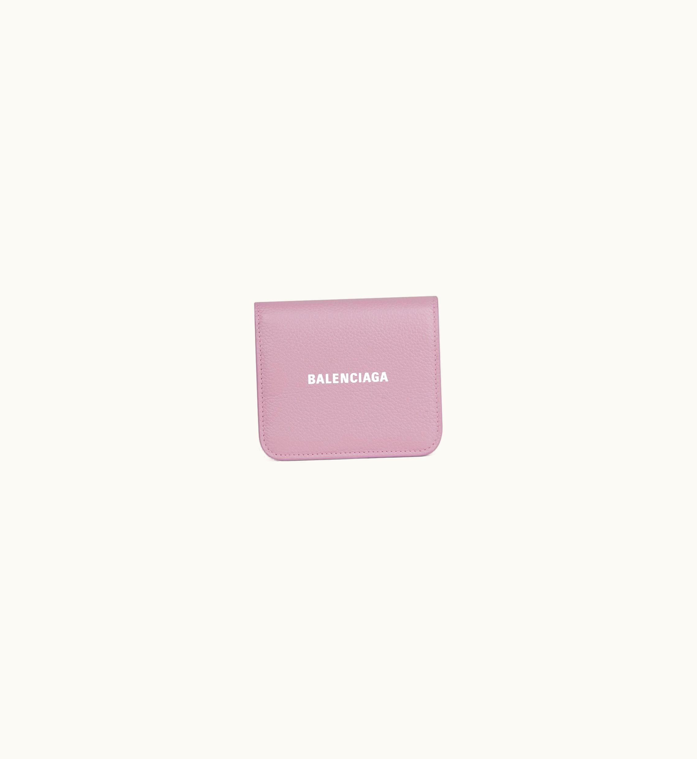 Balenciaga Balenciaga Women's Cash Flap Coin And Card Holder In Pink