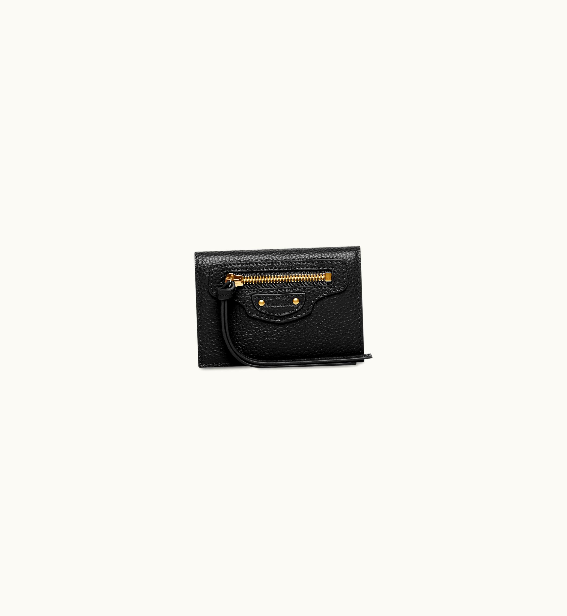 Balenciaga Balenciaga Women's Neo Classic Mini Wallet In Black