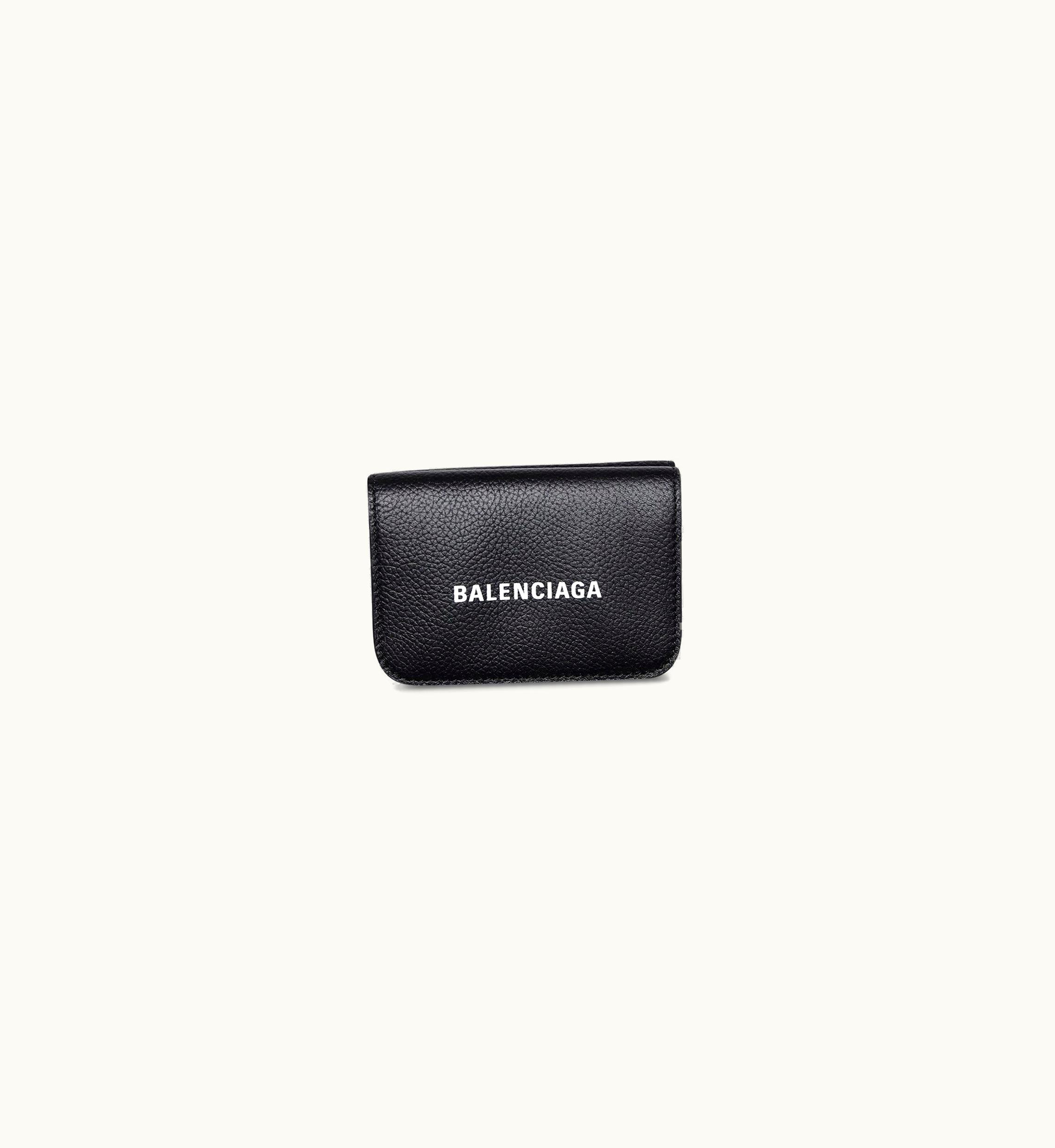 Balenciaga Balenciaga Women's Cash Mini Wallet In Black / White