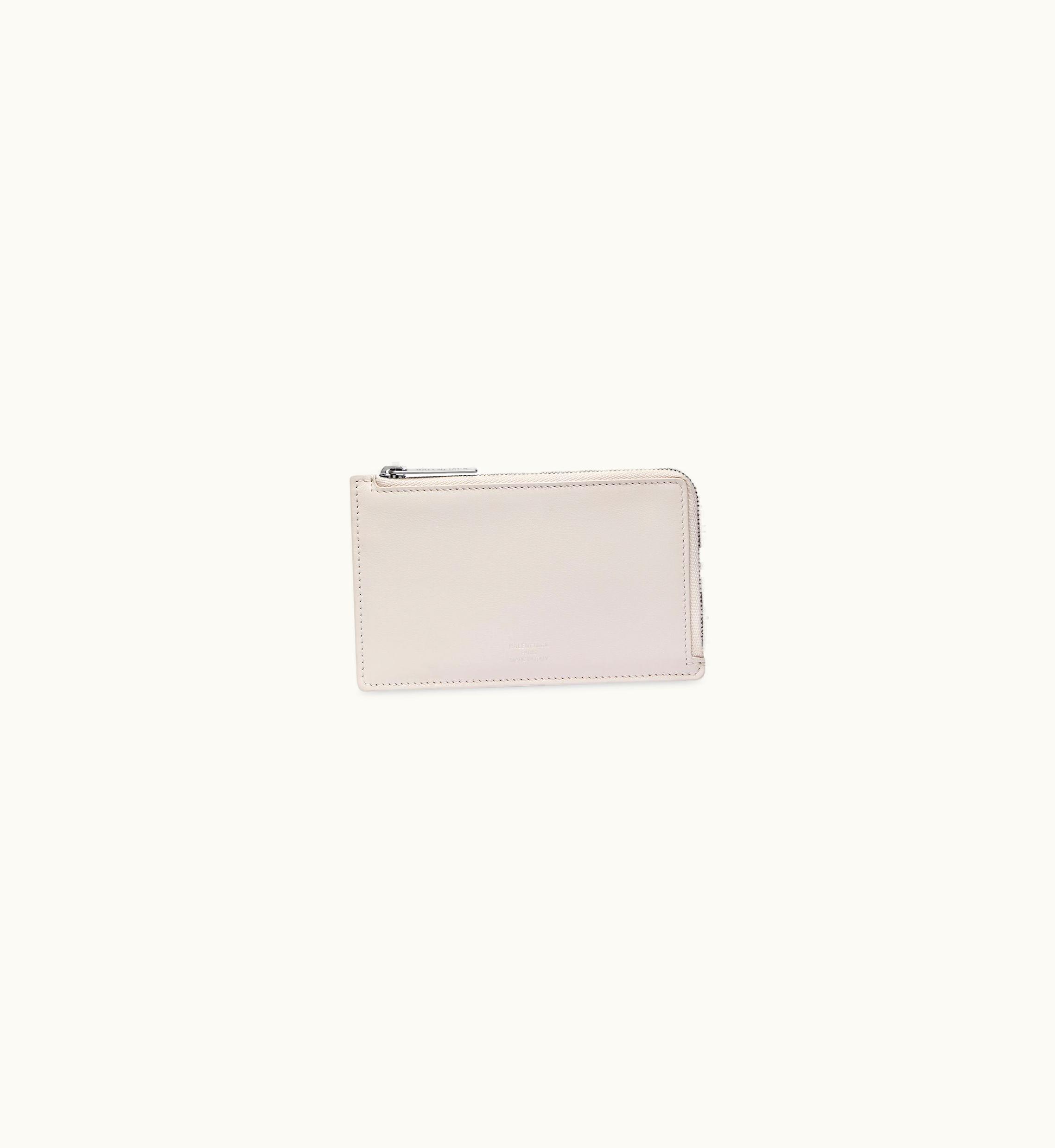 Balenciaga Balenciaga Women's Envelope Long Coin And Card Holder In Light Beige