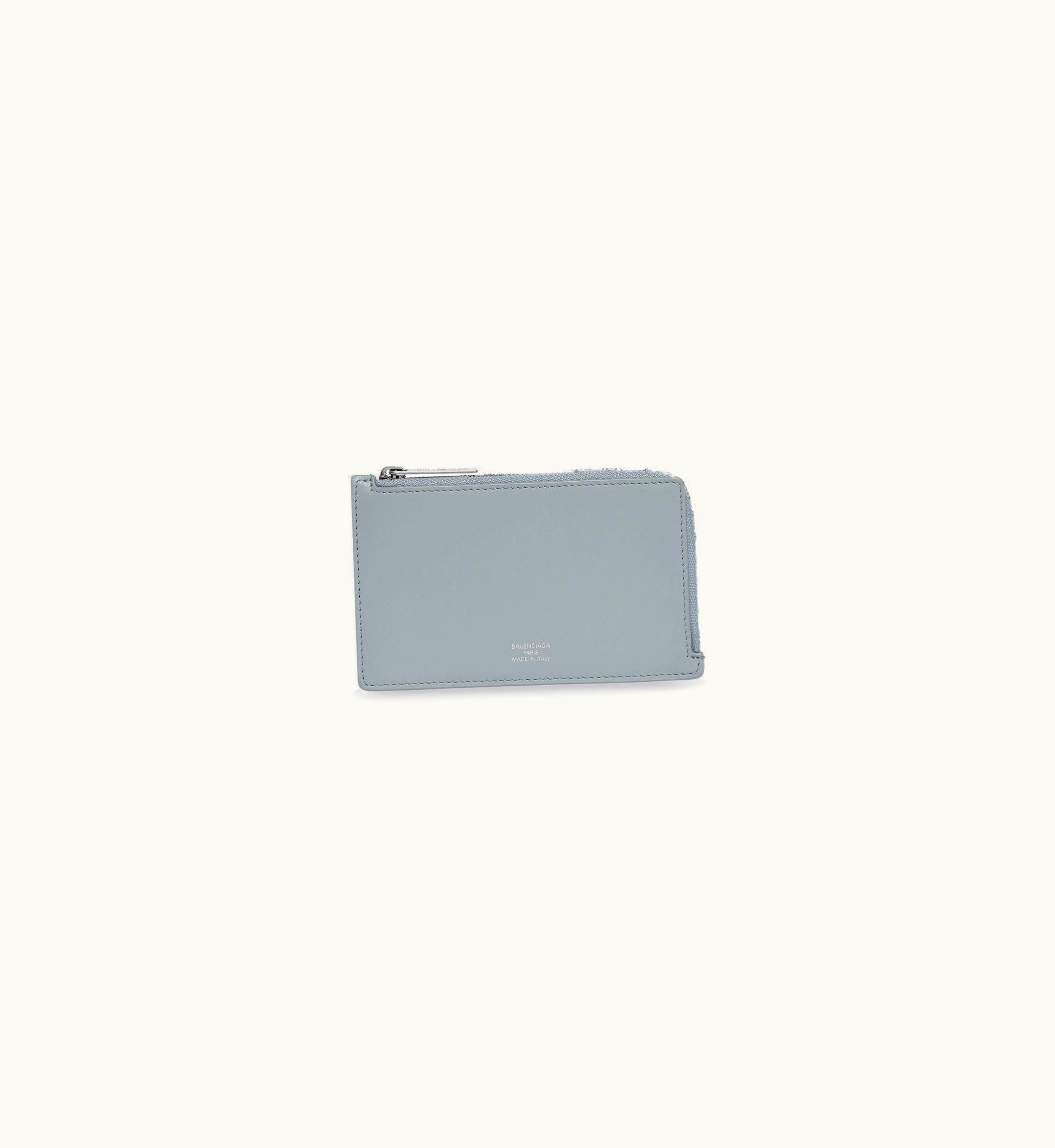 Balenciaga Balenciaga Women's Envelope Long Coin And Card Holder In Blue