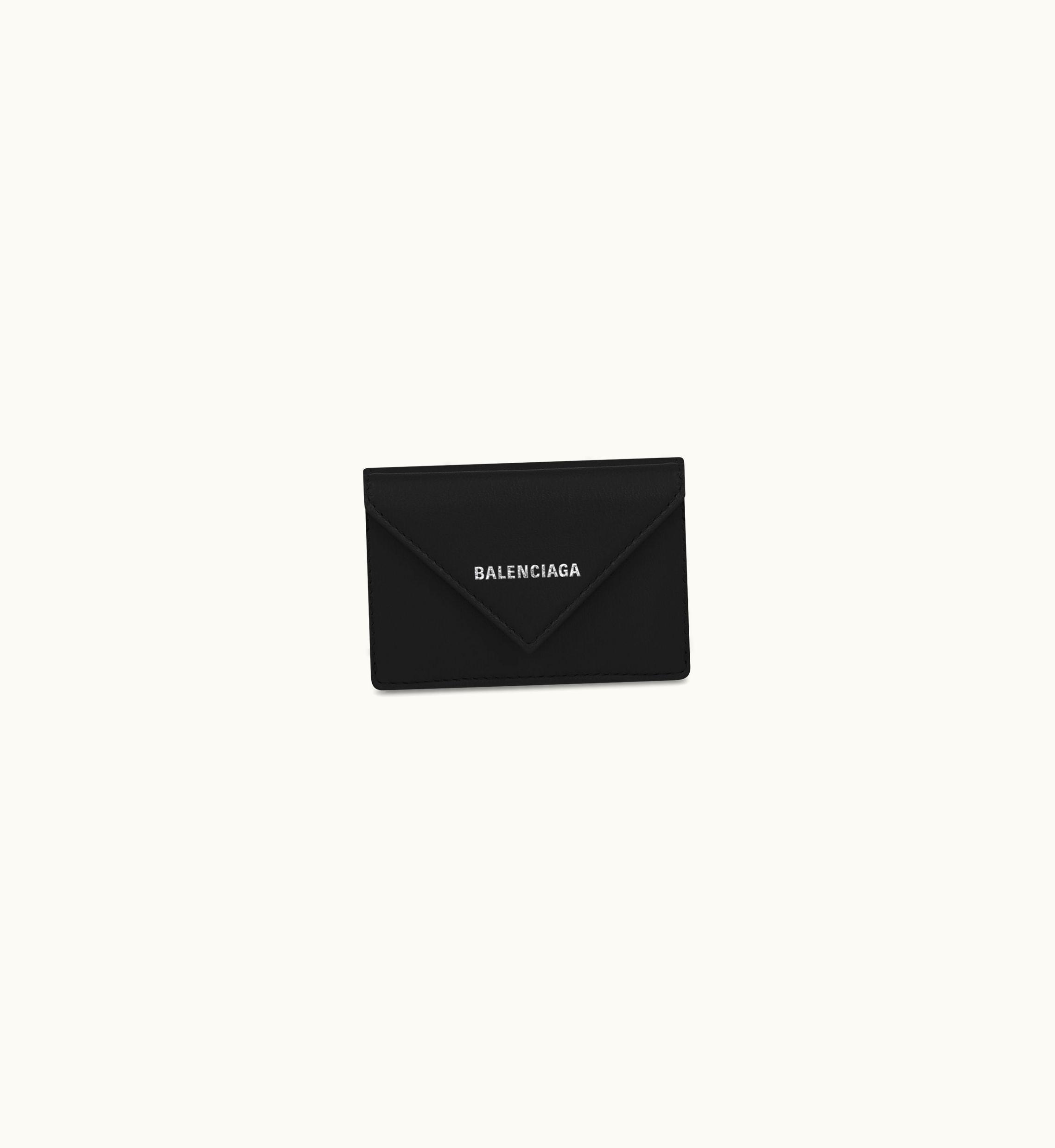 Balenciaga Balenciaga Papier Mini Wallet In Black