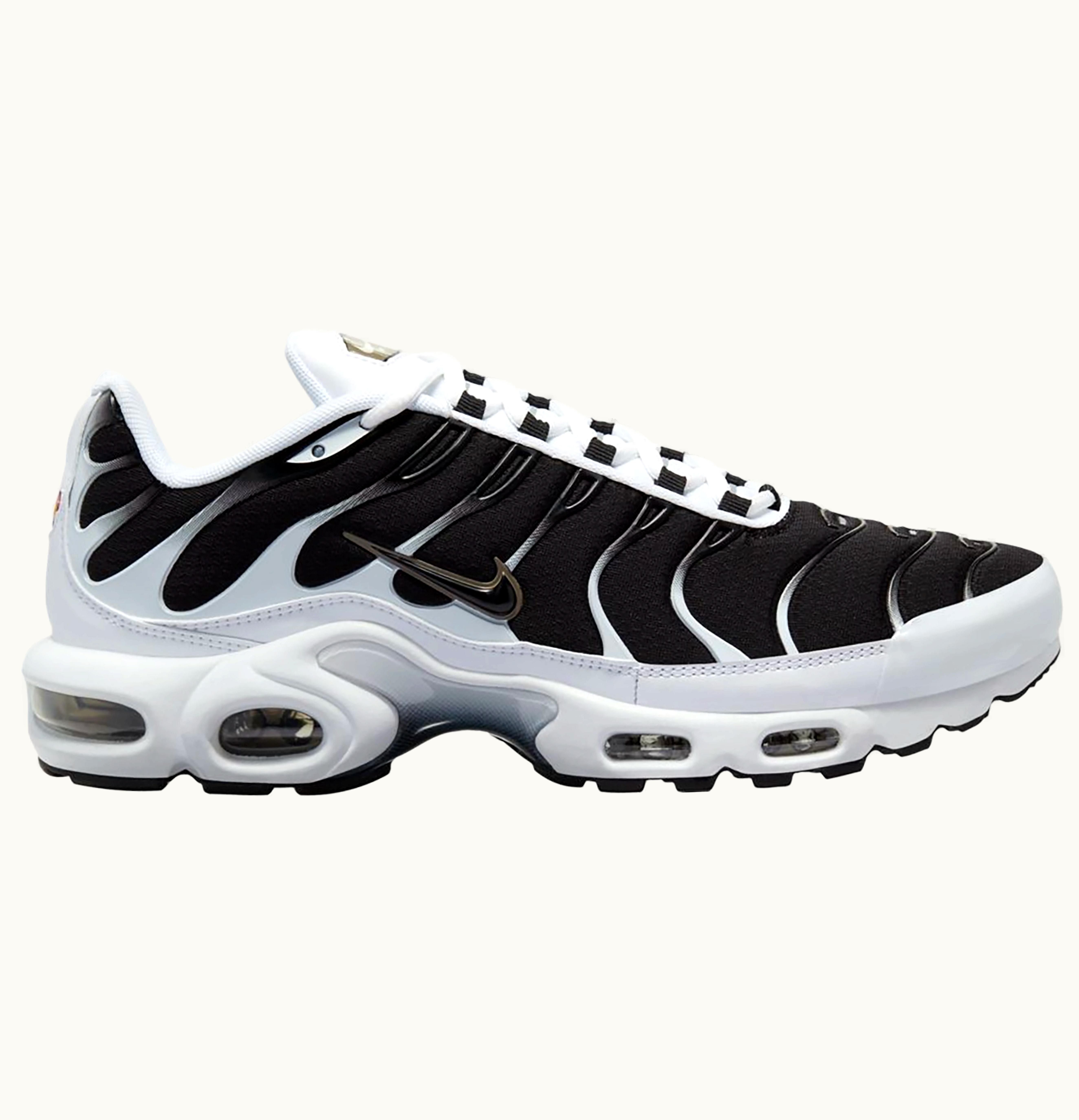 Nike Nike Air Max Plus White Black Metallic Pewter