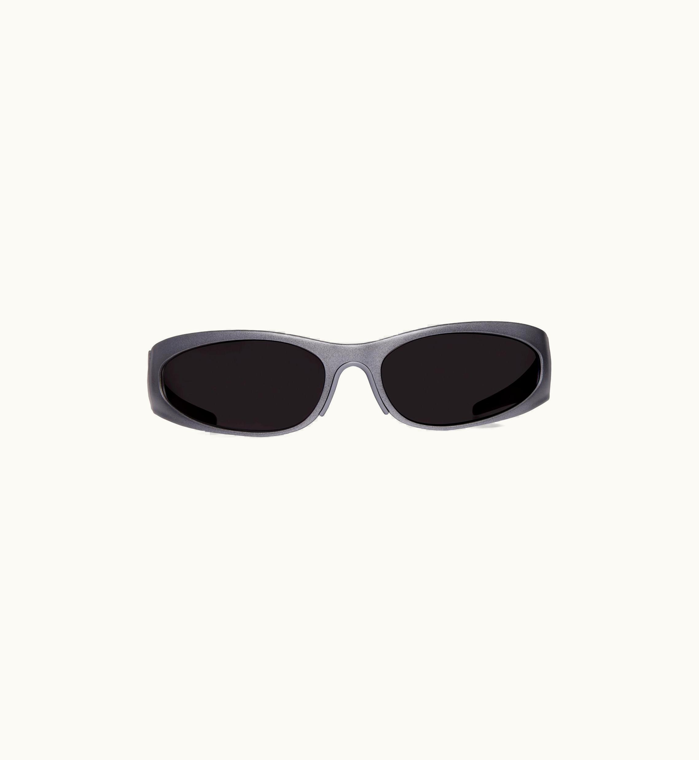 Balenciaga Balenciaga Reverse Xpander 2.0 Rectangle Sunglasses In Dark Grey