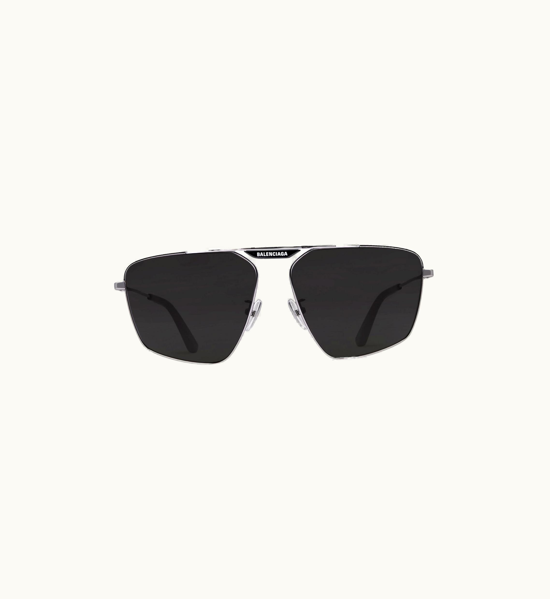 Balenciaga Balenciaga Tag 2.0 Navigator Sunglasses In Black