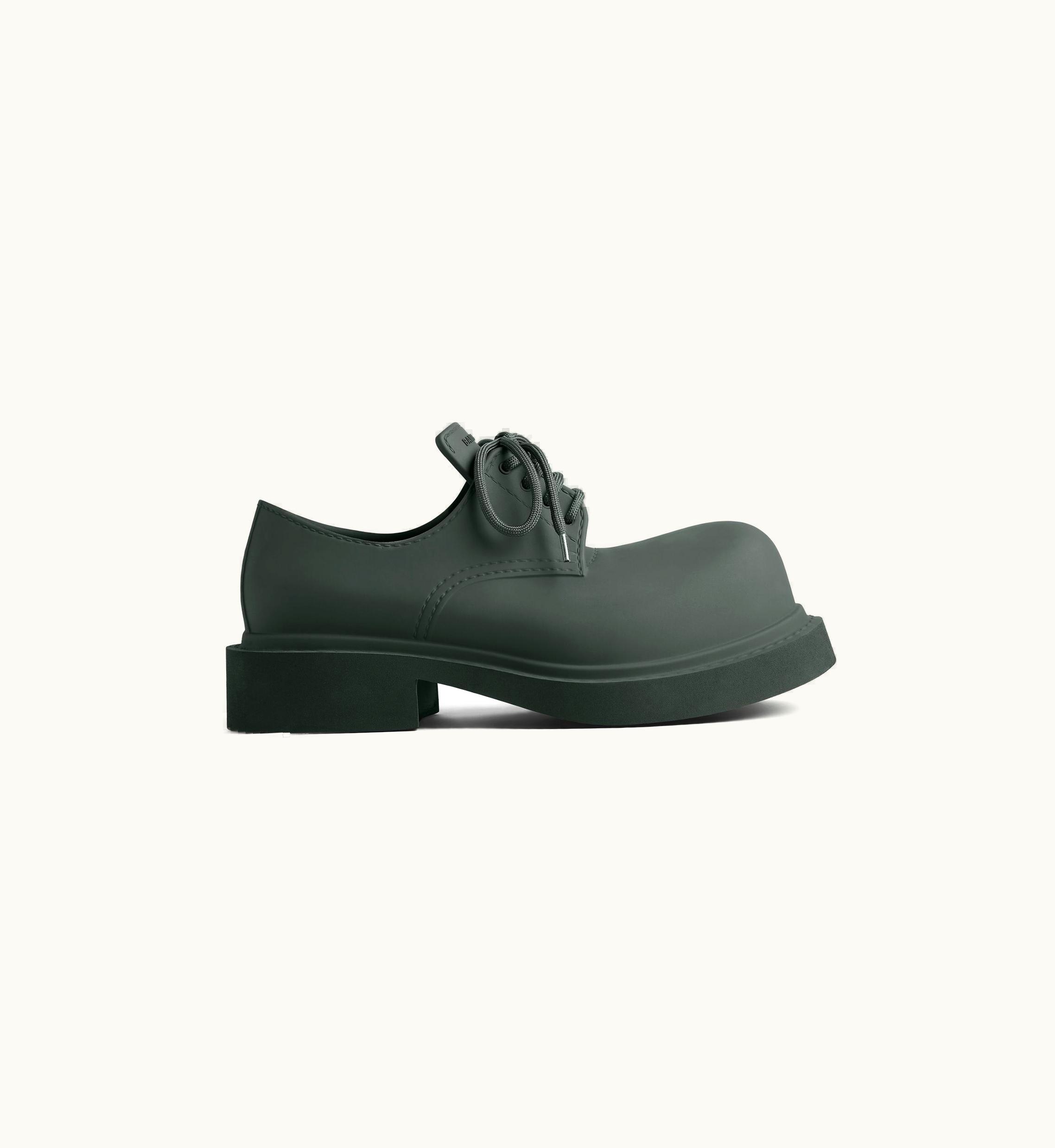 Balenciaga Balenciaga Men's Steroid Derby In Dark Green