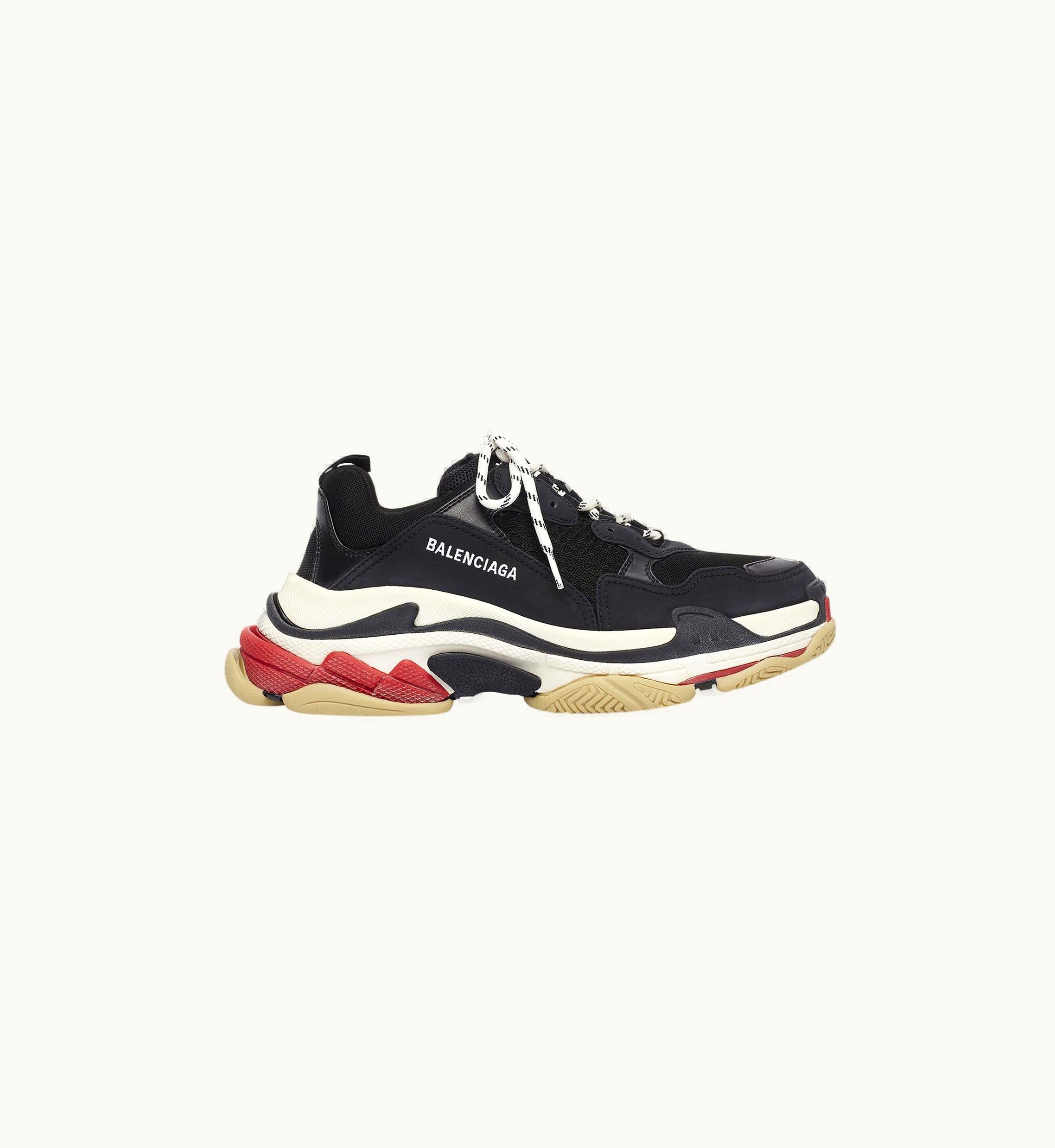 Balenciaga Balenciaga Men's Triple S Sneaker In Black BLACK