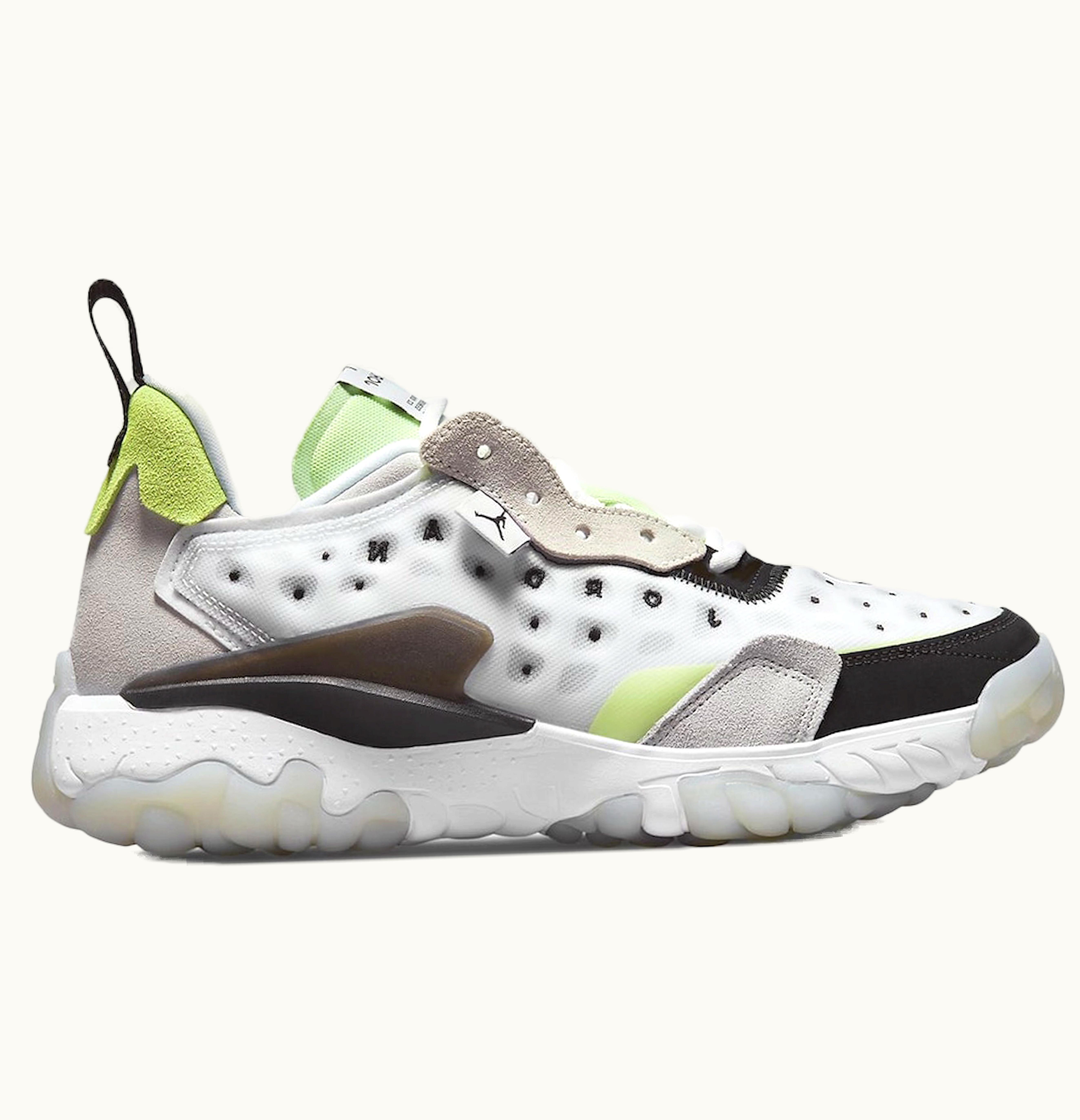 Jordan Air Jordan Delta 2 White Black Barely Volt