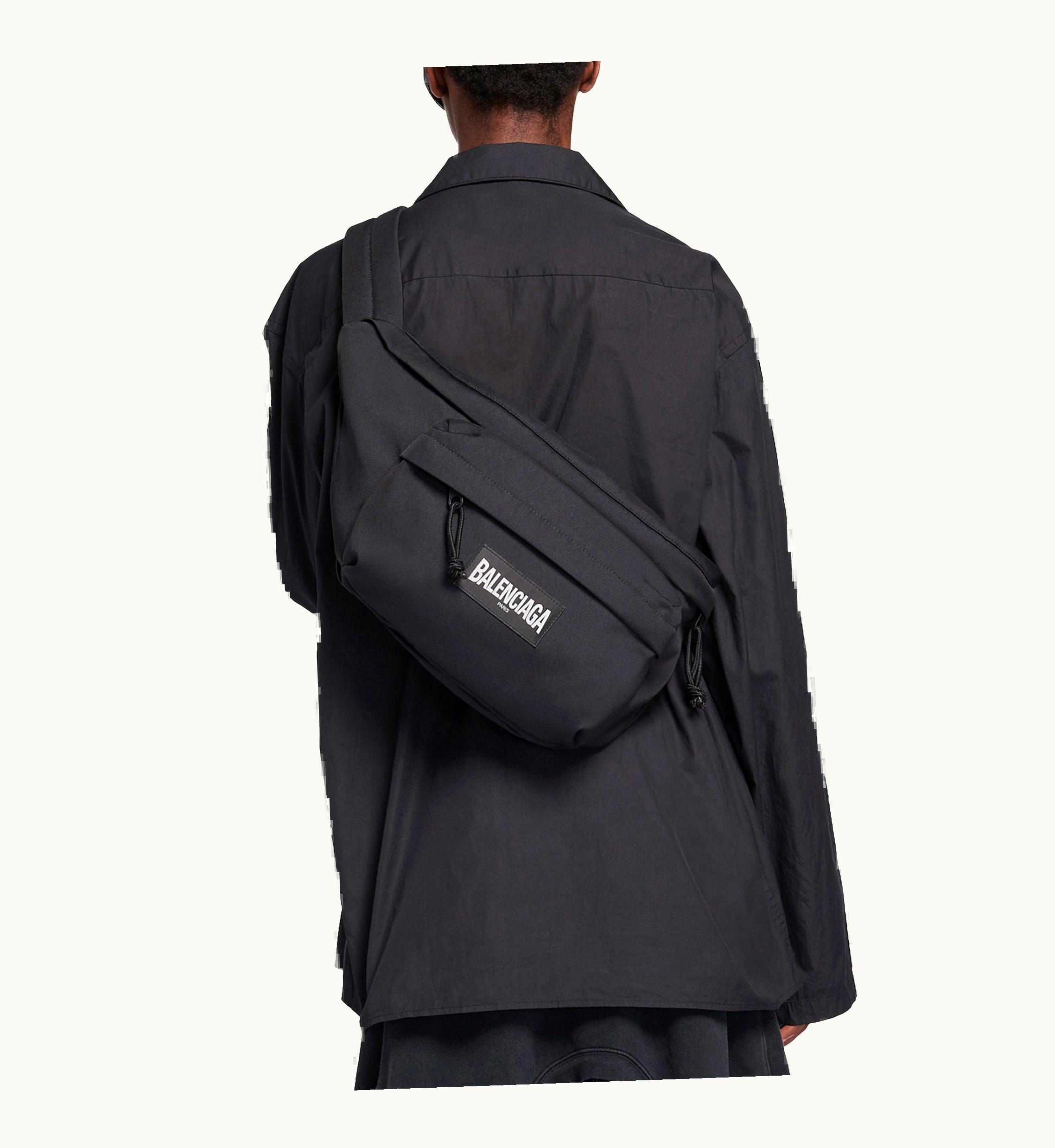 Balenciaga Balenciaga Men's Oversized XXL Beltpack In Black
