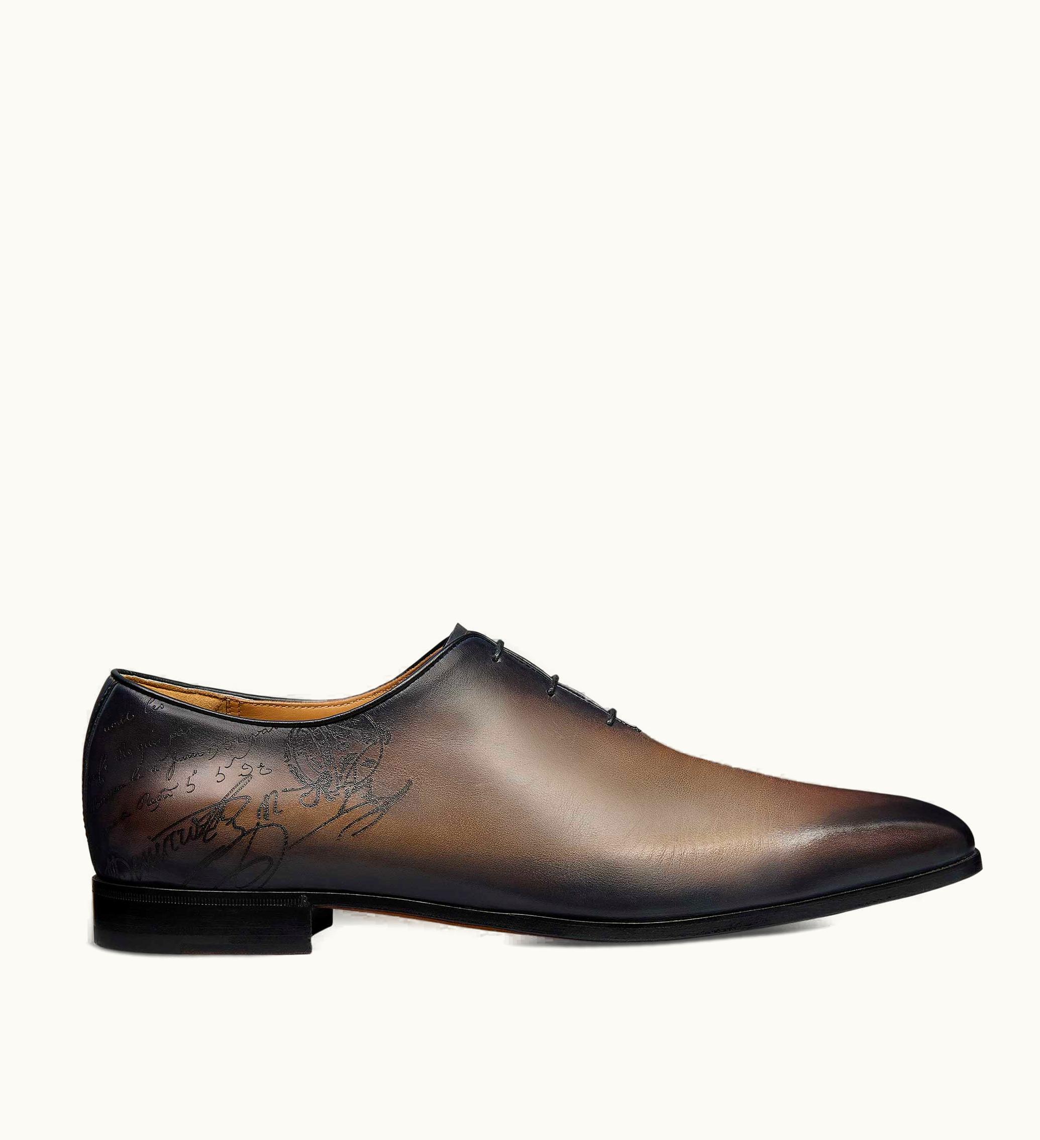 Berluti Berluti Alessandro Démesure Flex Leather Oxford Nero Legno