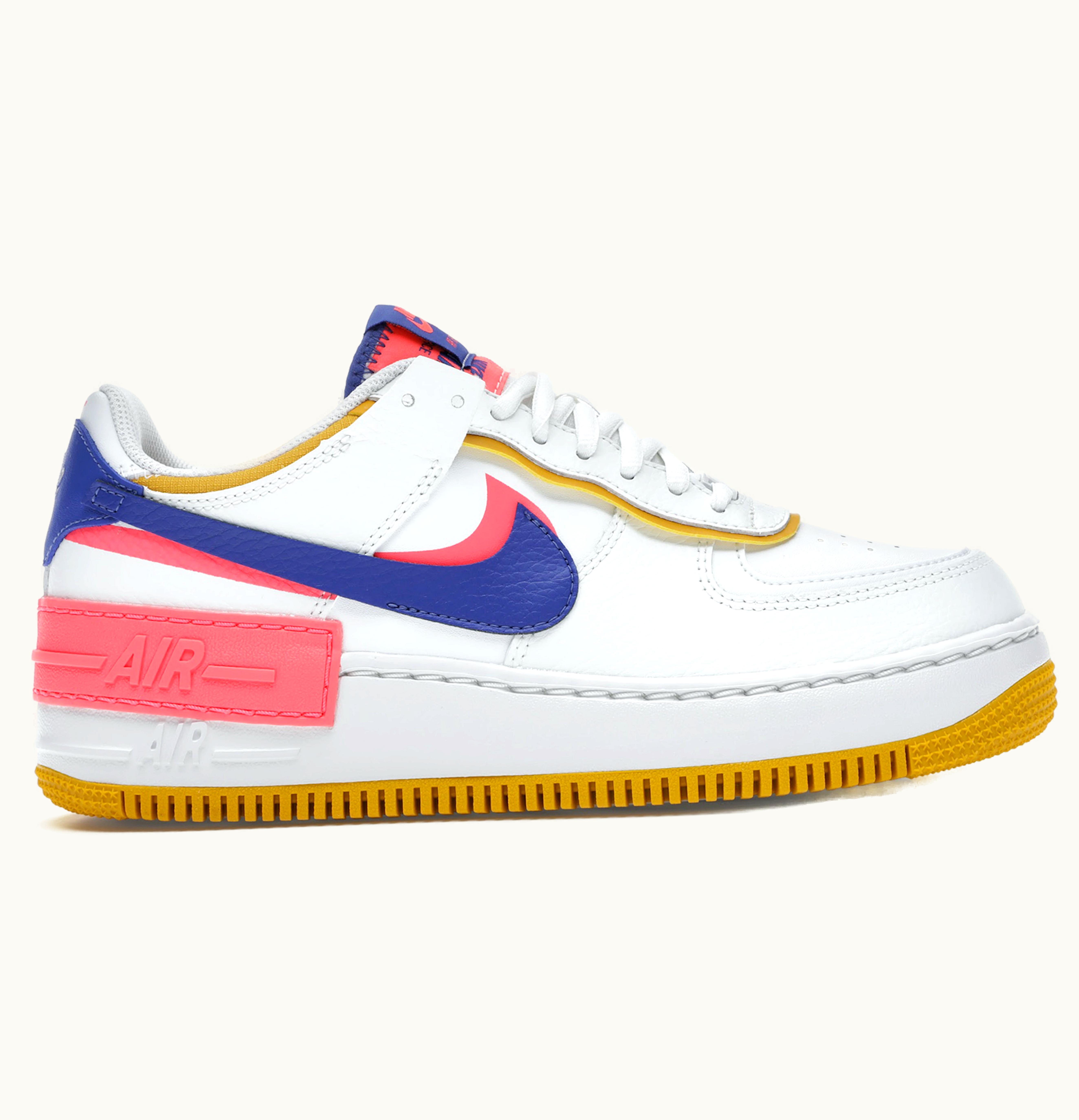 Nike Nike Air Force 1 Shadow White Flash Crimson Astronomy Blue W