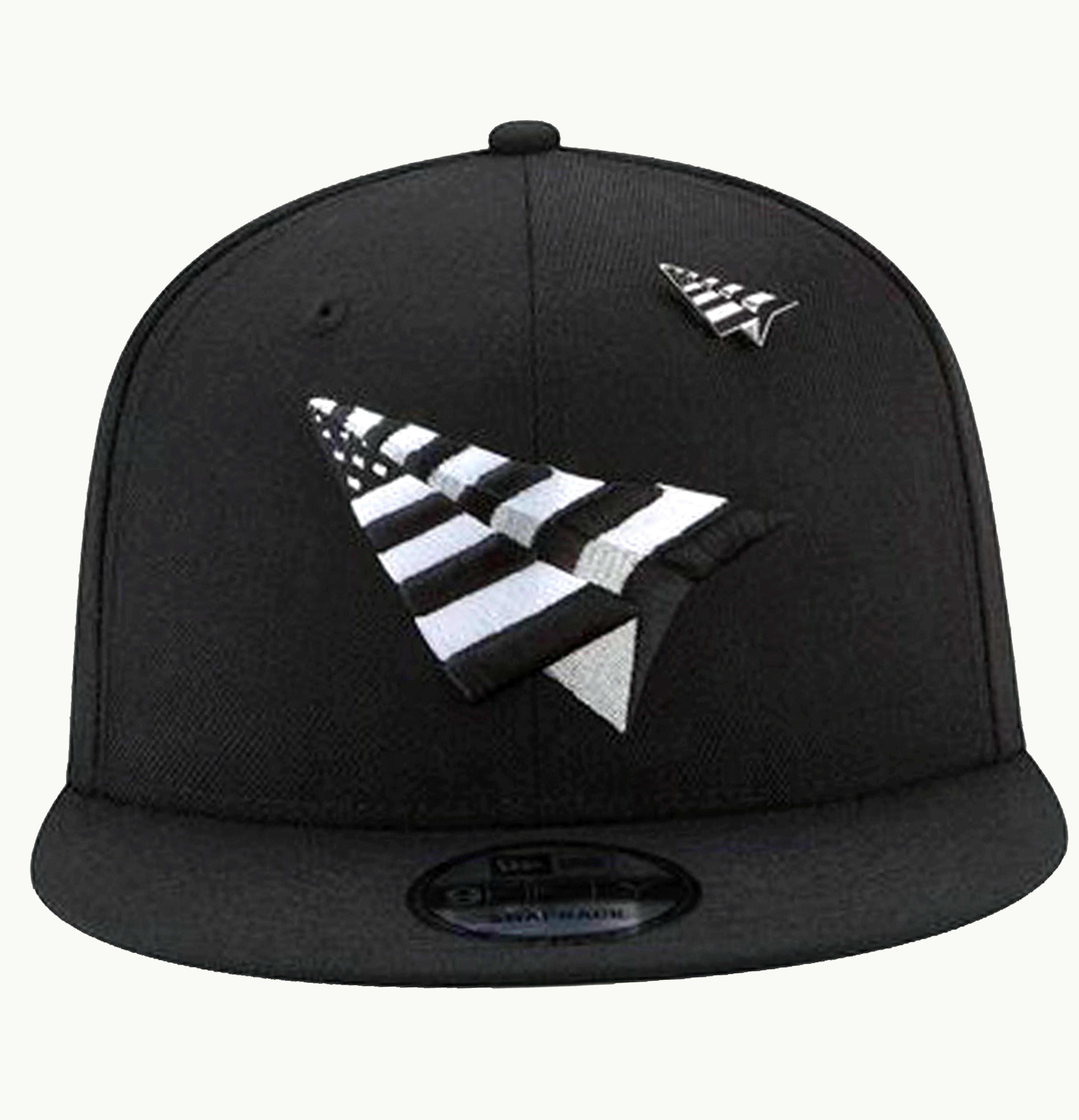 New Era New Era x Paper Planes Original Crown 9Fifty Snapback Hat Black Black