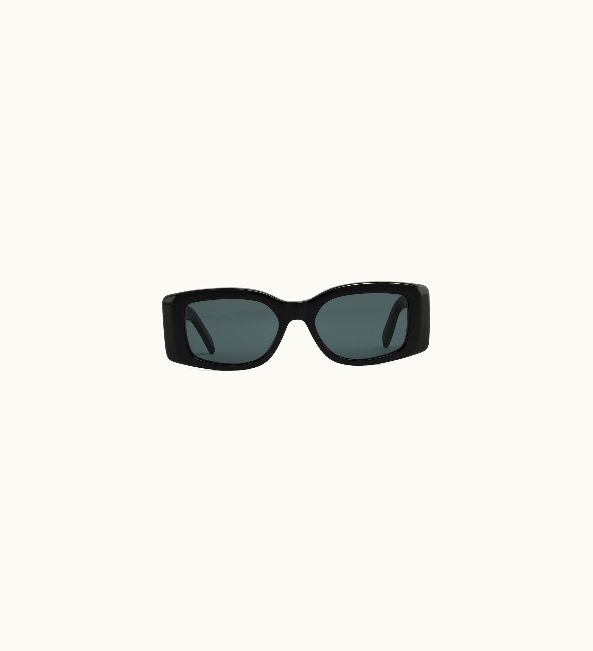 Celine Celine Triomphe XL 01 Sunglasses In Acetate - Black