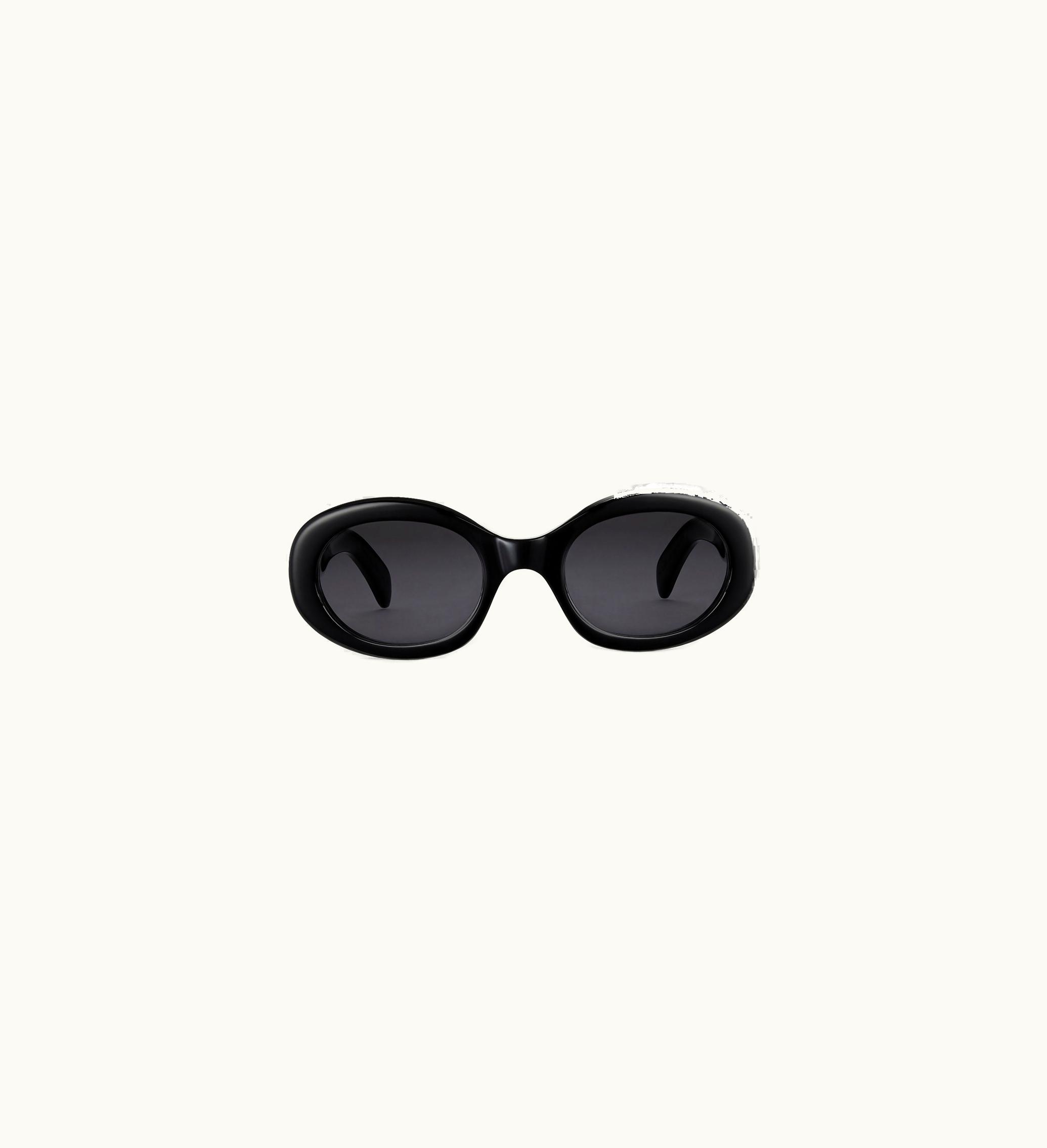 Celine Celine Triomphe 01 Sunglasses In Acetate - Black