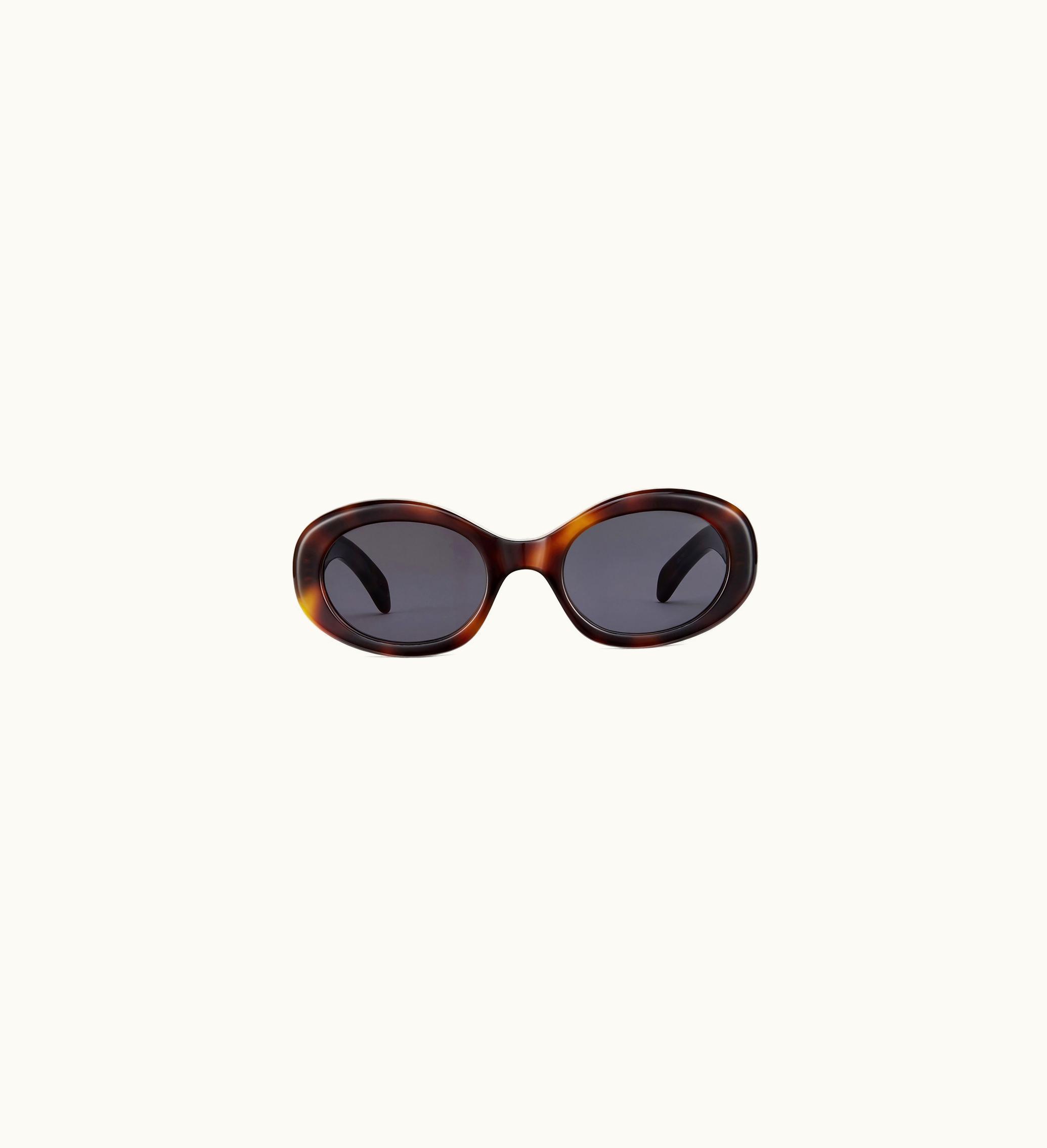 Celine Celine Triomphe 01 Sunglasses In Acetate - Blonde Havana