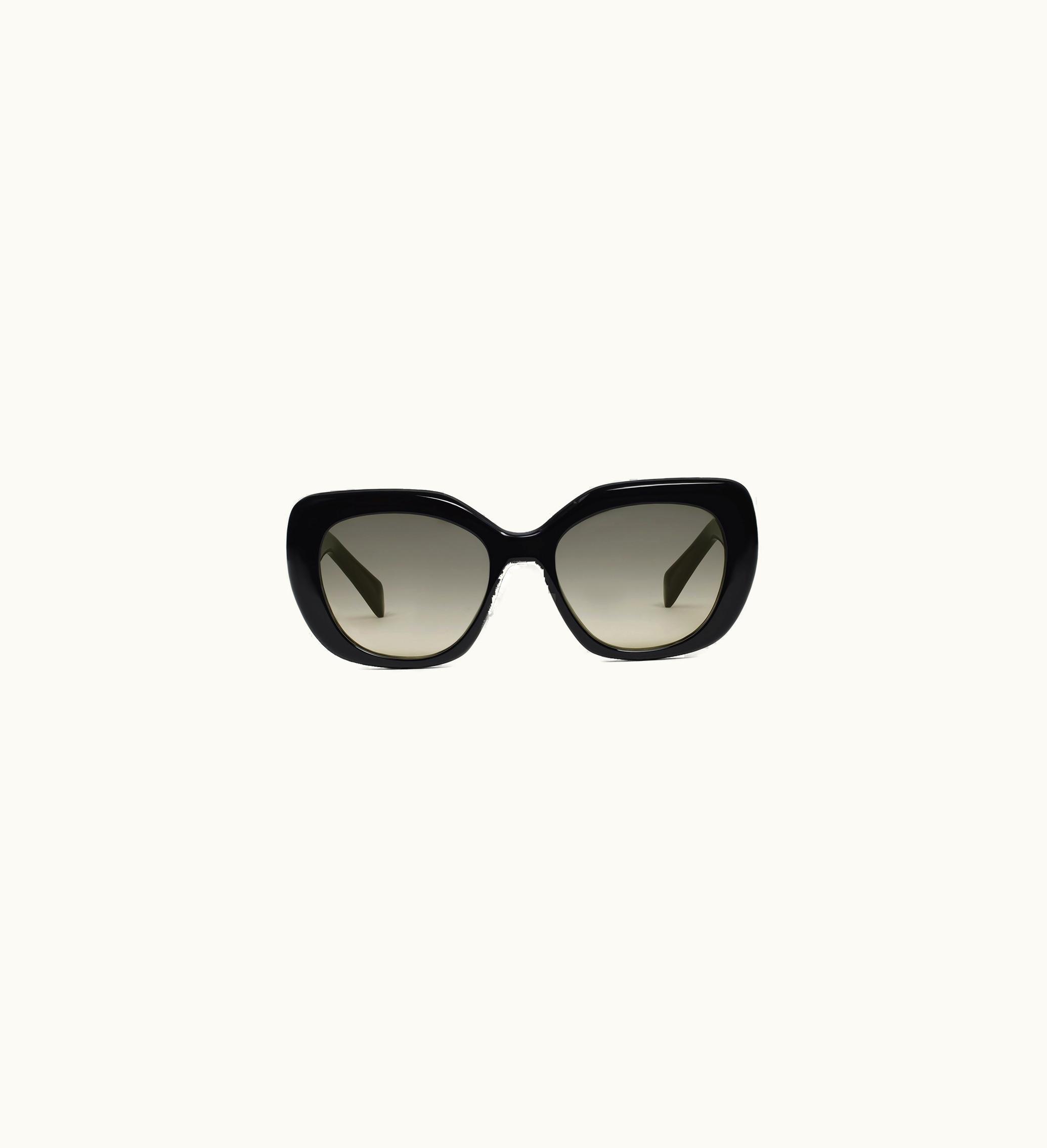Celine Celine Triomphe 06 Sunglasses In Acetate - Black