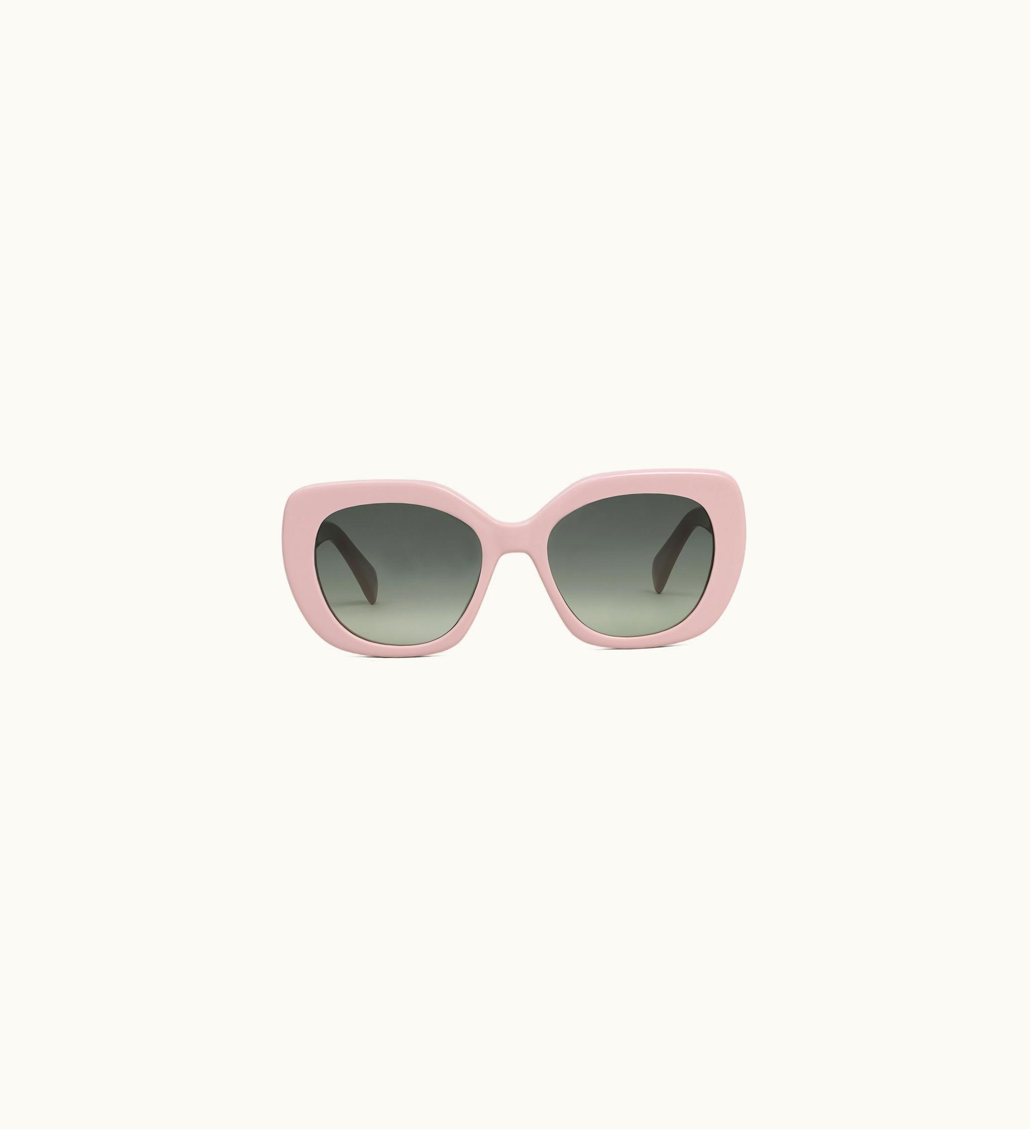 Celine Celine Triomphe 06 Sunglasses In Acetate - Pastel Pink