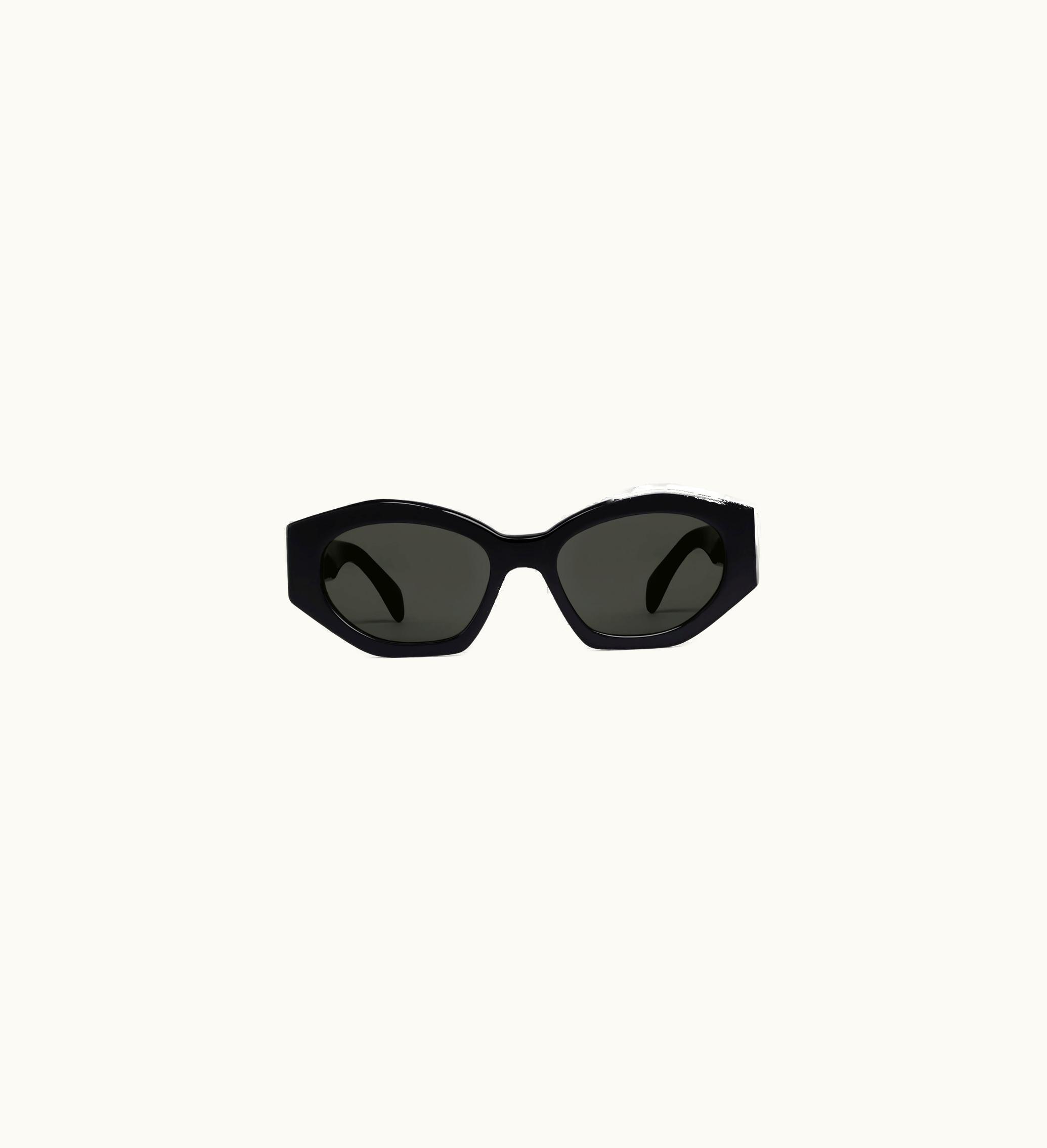 Celine Celine Triomphe 08 Sunglasses In Acetate - Black
