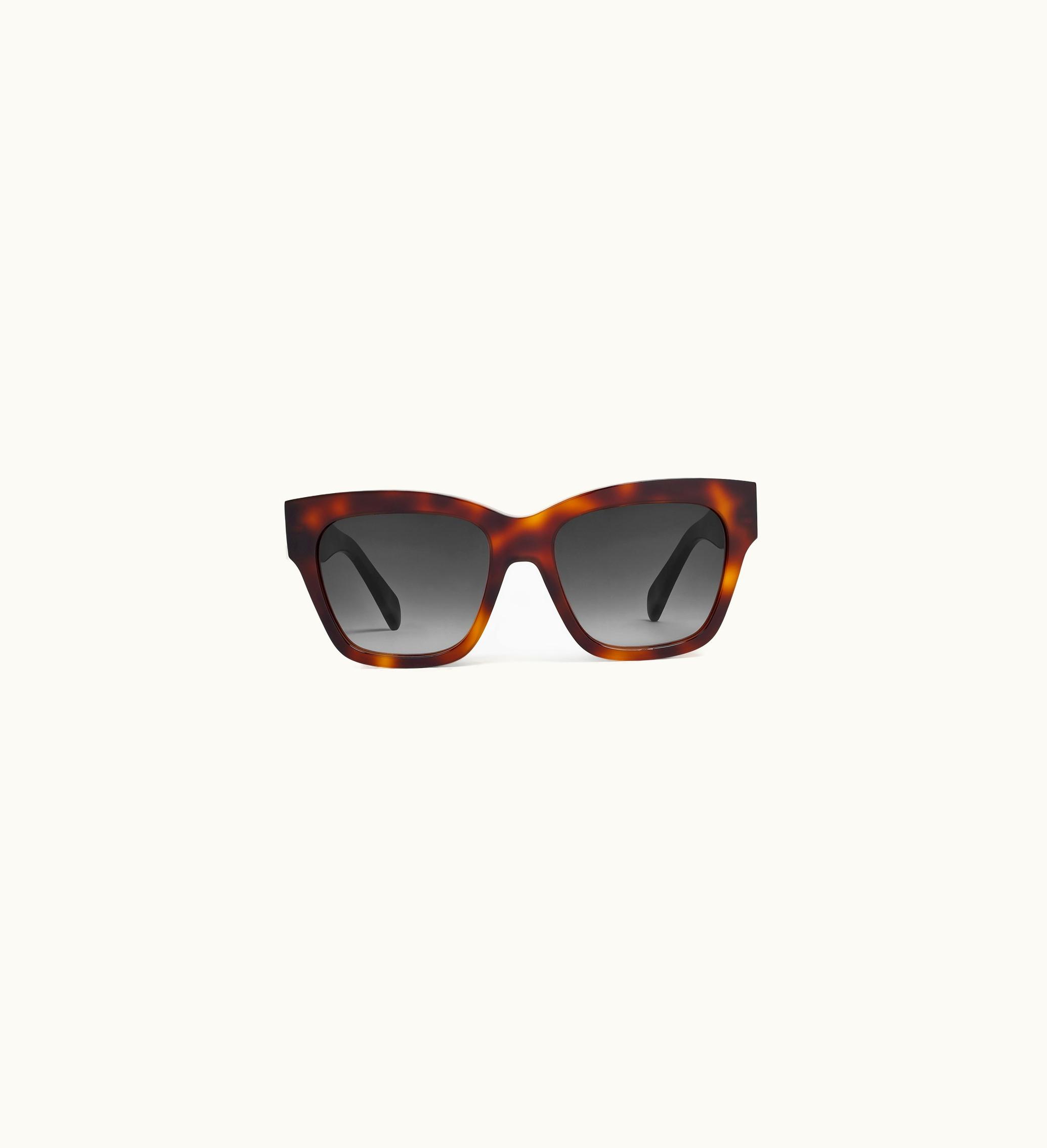 Celine Celine Triomphe 09 Sunglasses In Acetate - Classic Havana