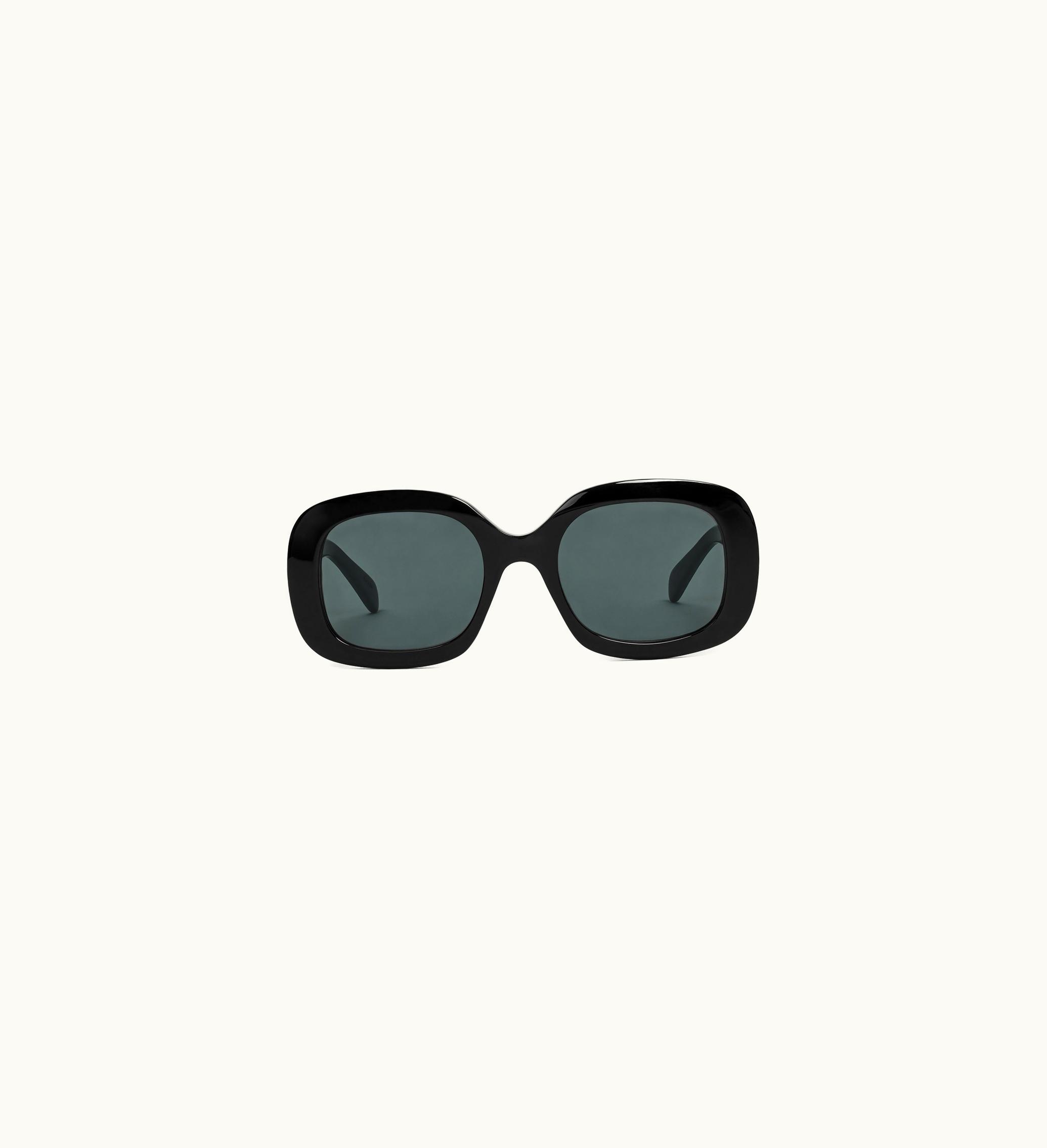 Celine Celine Lulu Triomphe Sunglasses In Acetate - Black