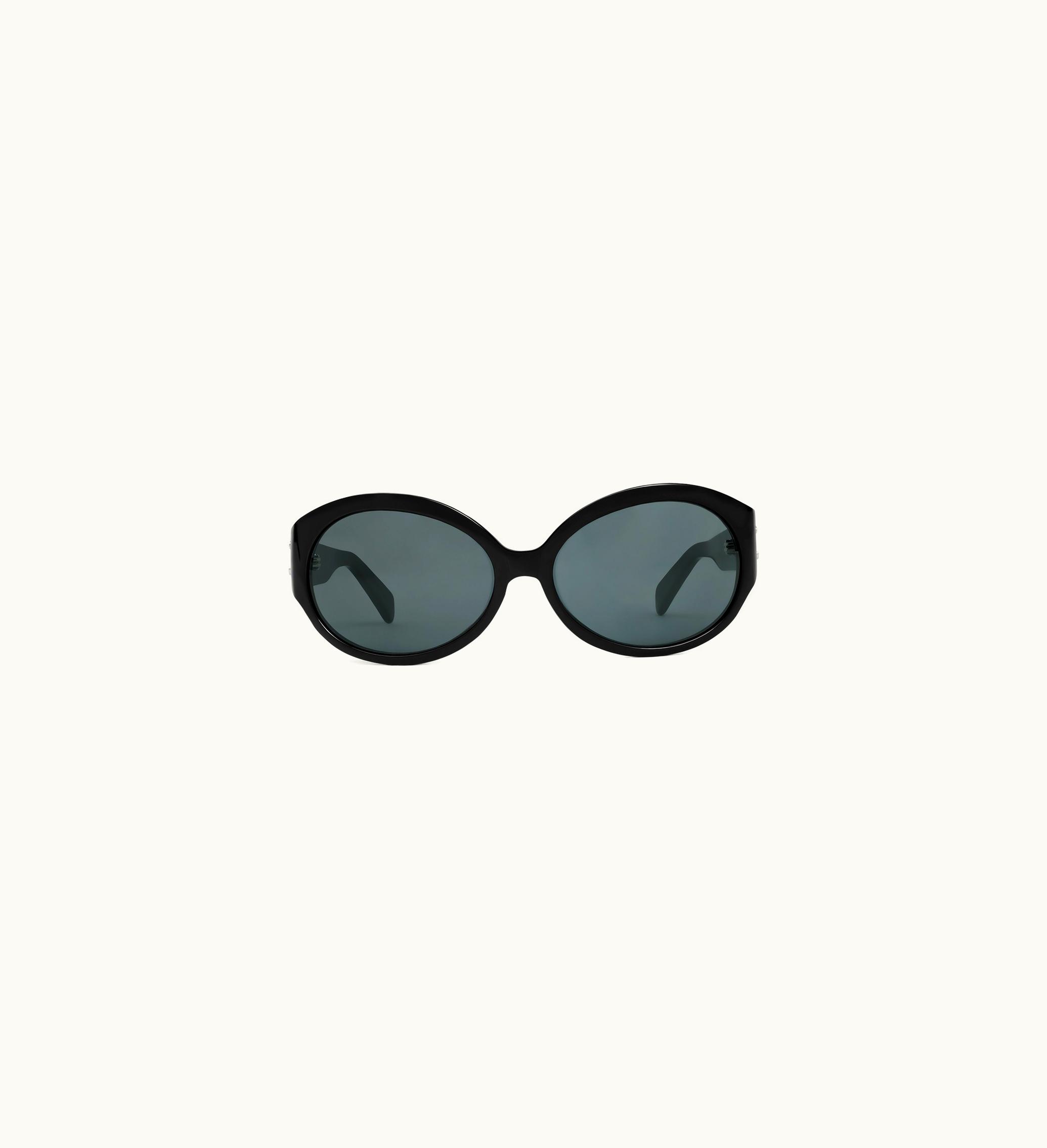 Celine Celine Triomphe 11 Sunglasses In Acetate - Black