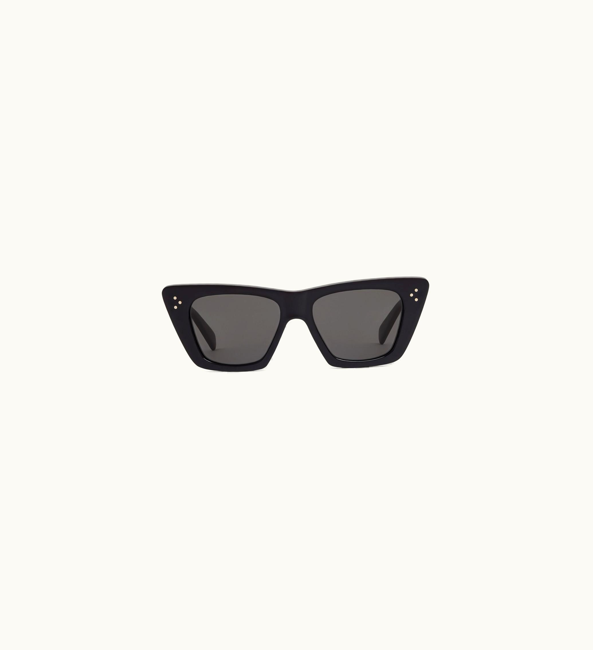 Celine Celine Cat Eye S187 Sunglasses In Acetate - Black