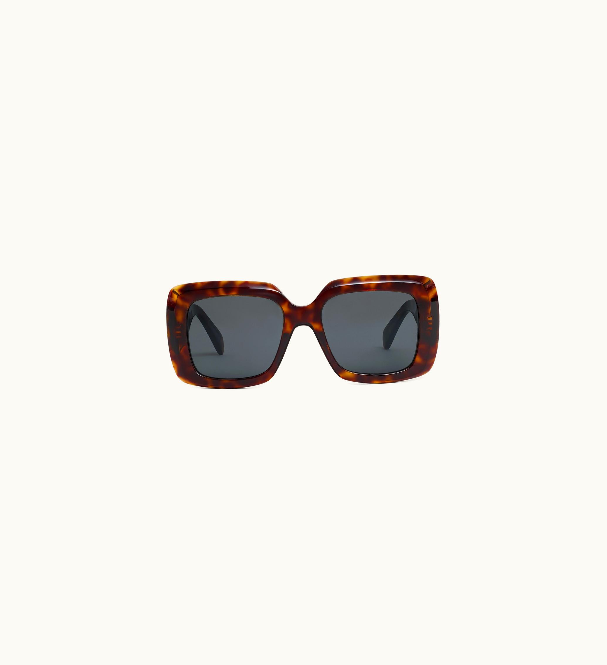 Celine Celine Square S263 Sunglasses In Acetate - Classic Havana