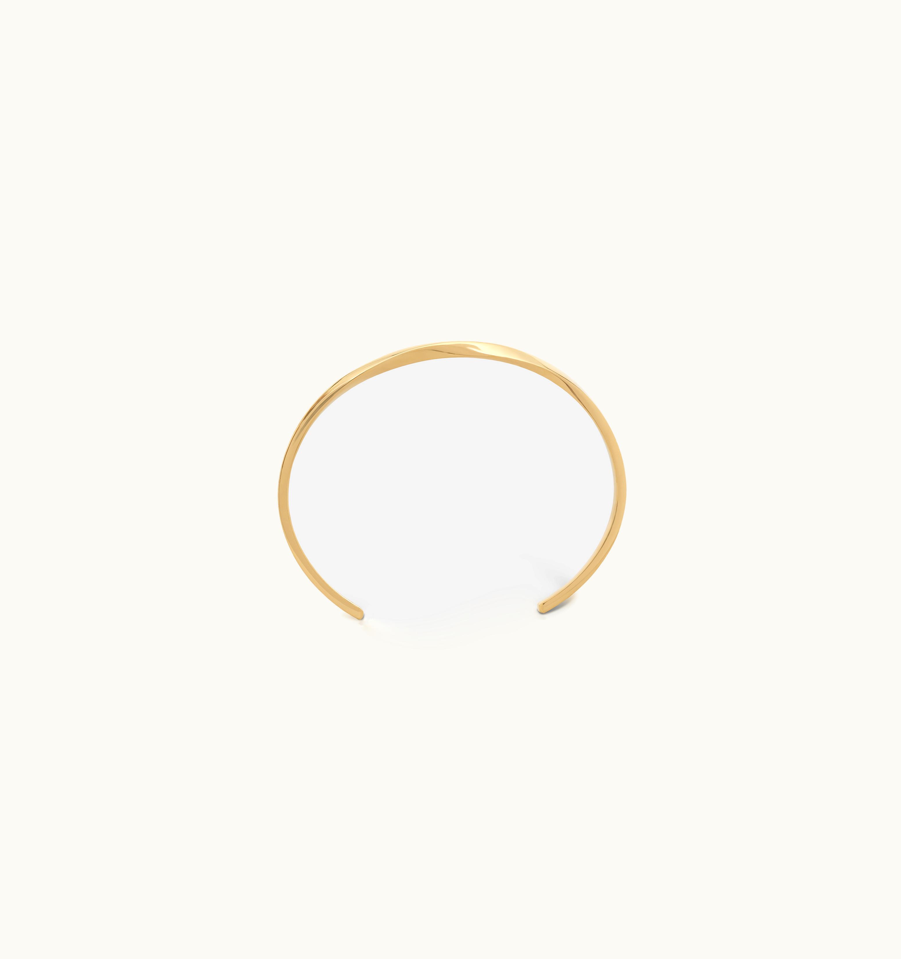 Celine Celine Torsion Bracelet In Yellow Gold - Yellow Gold