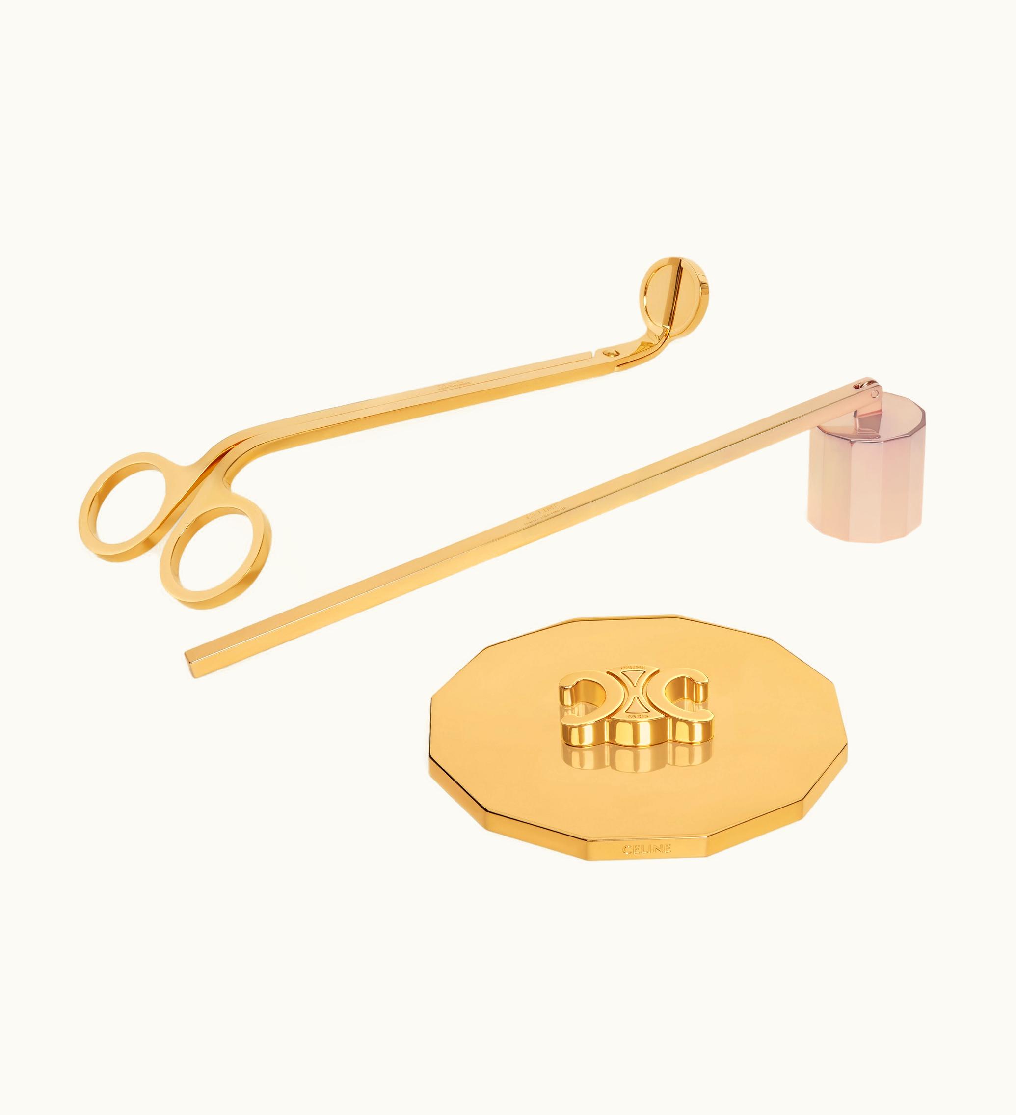 Celine Celine Candle Accessories In Steel - Gold