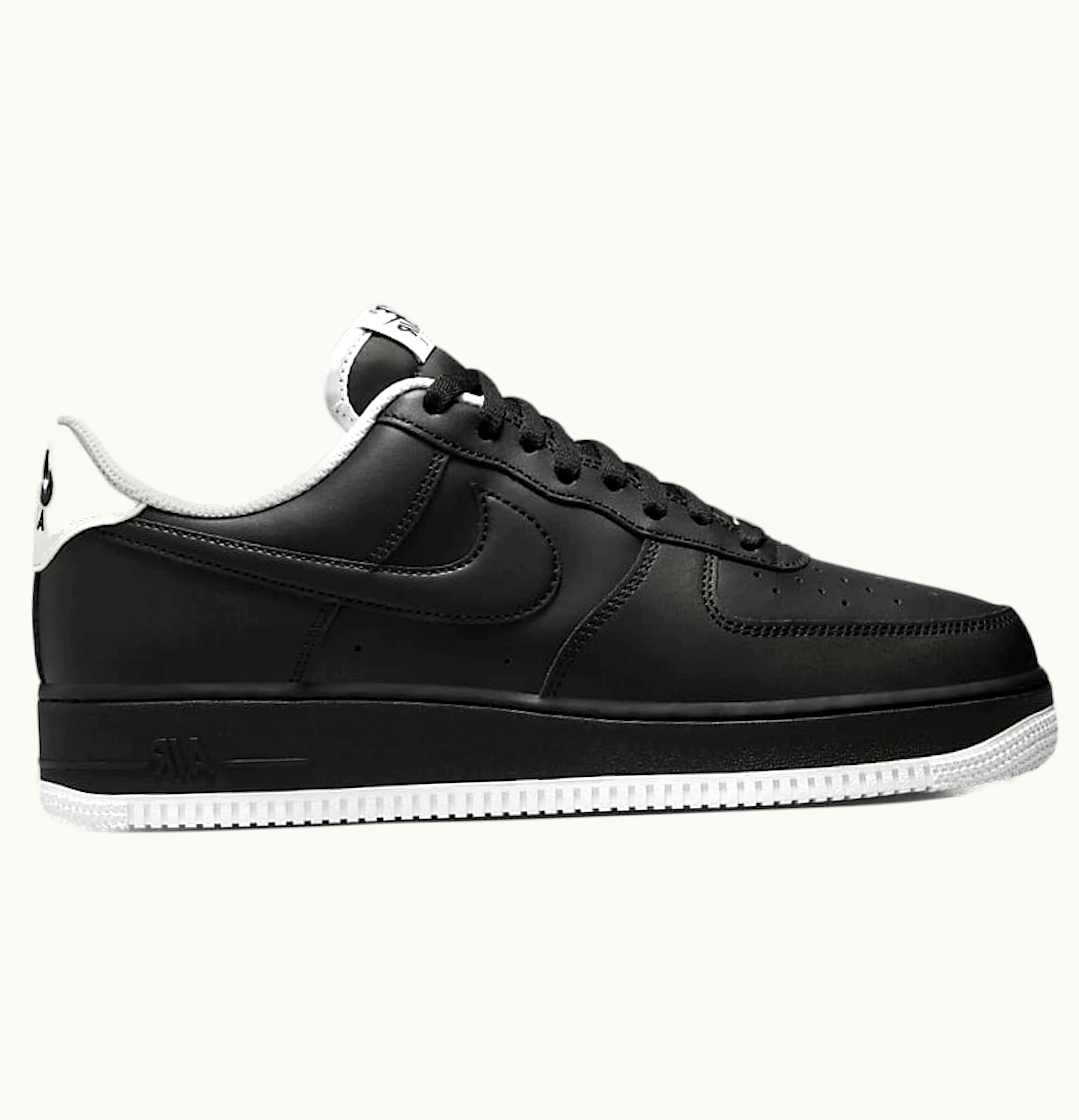 Nike Nike Air Force 1 Low 07 Black White Sole
