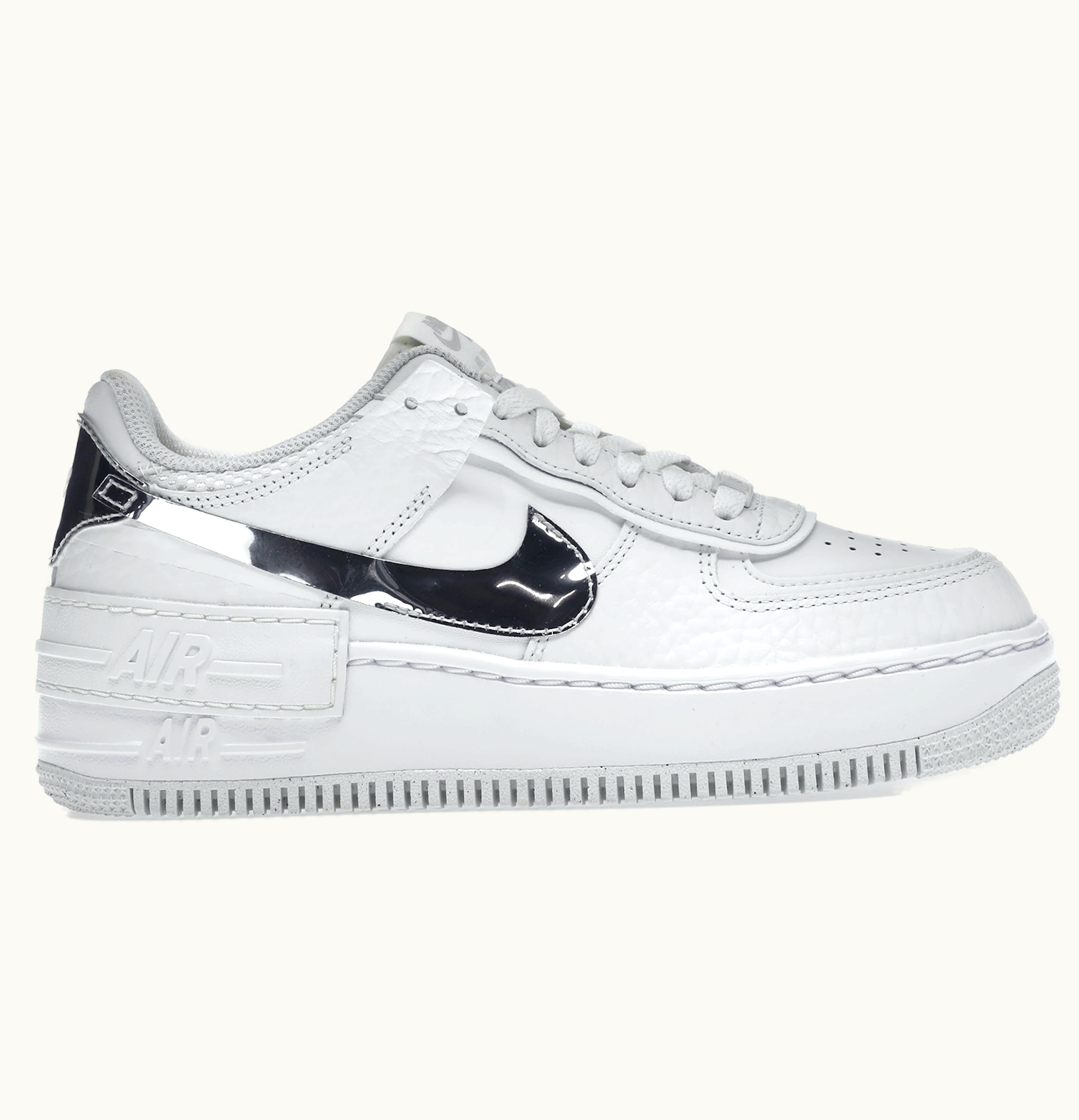 Nike Nike Air Force 1 Shadow White Chrome W