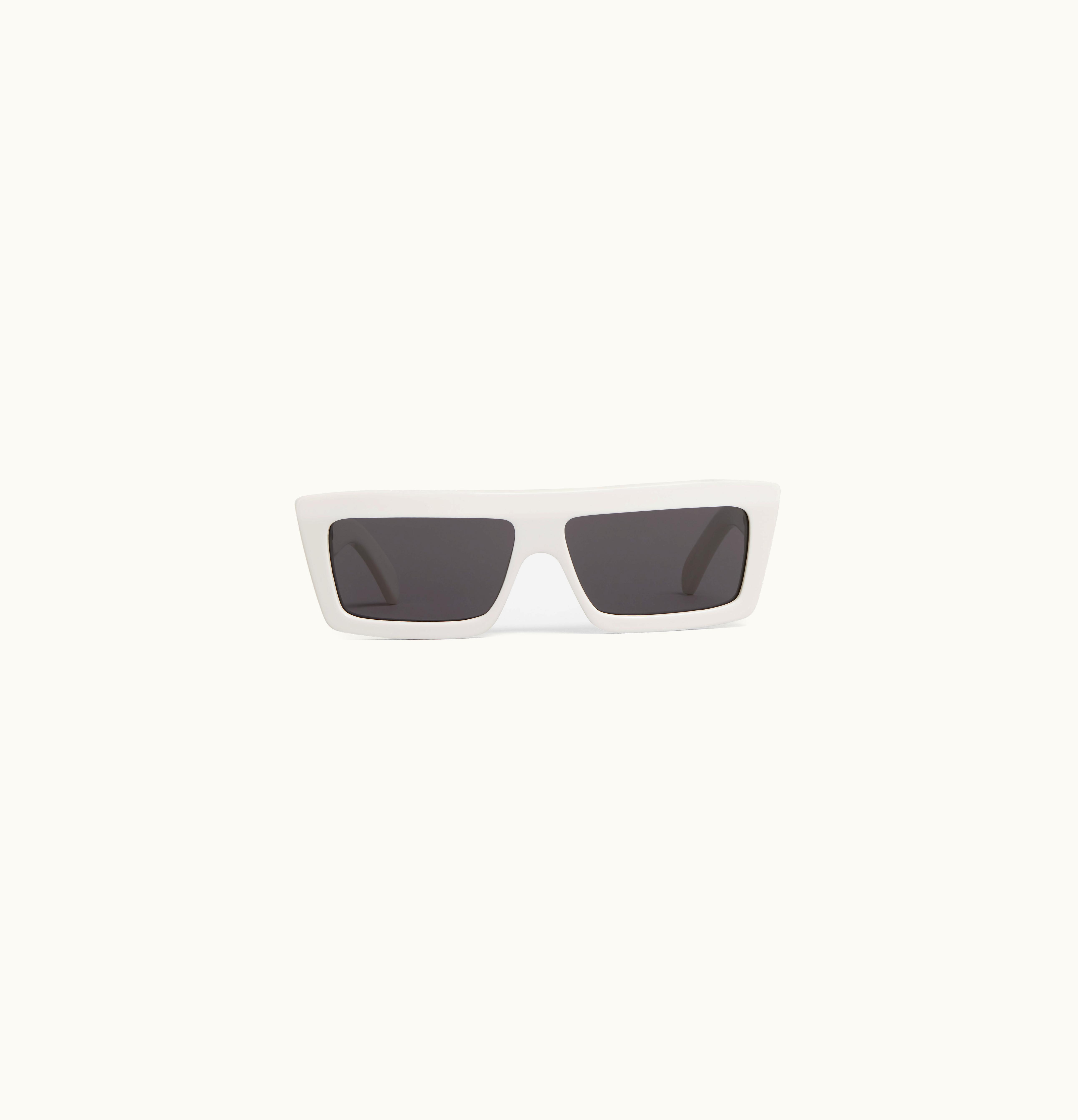 Celine Celine Monochroms 02 Sunglasses In Acetate - White