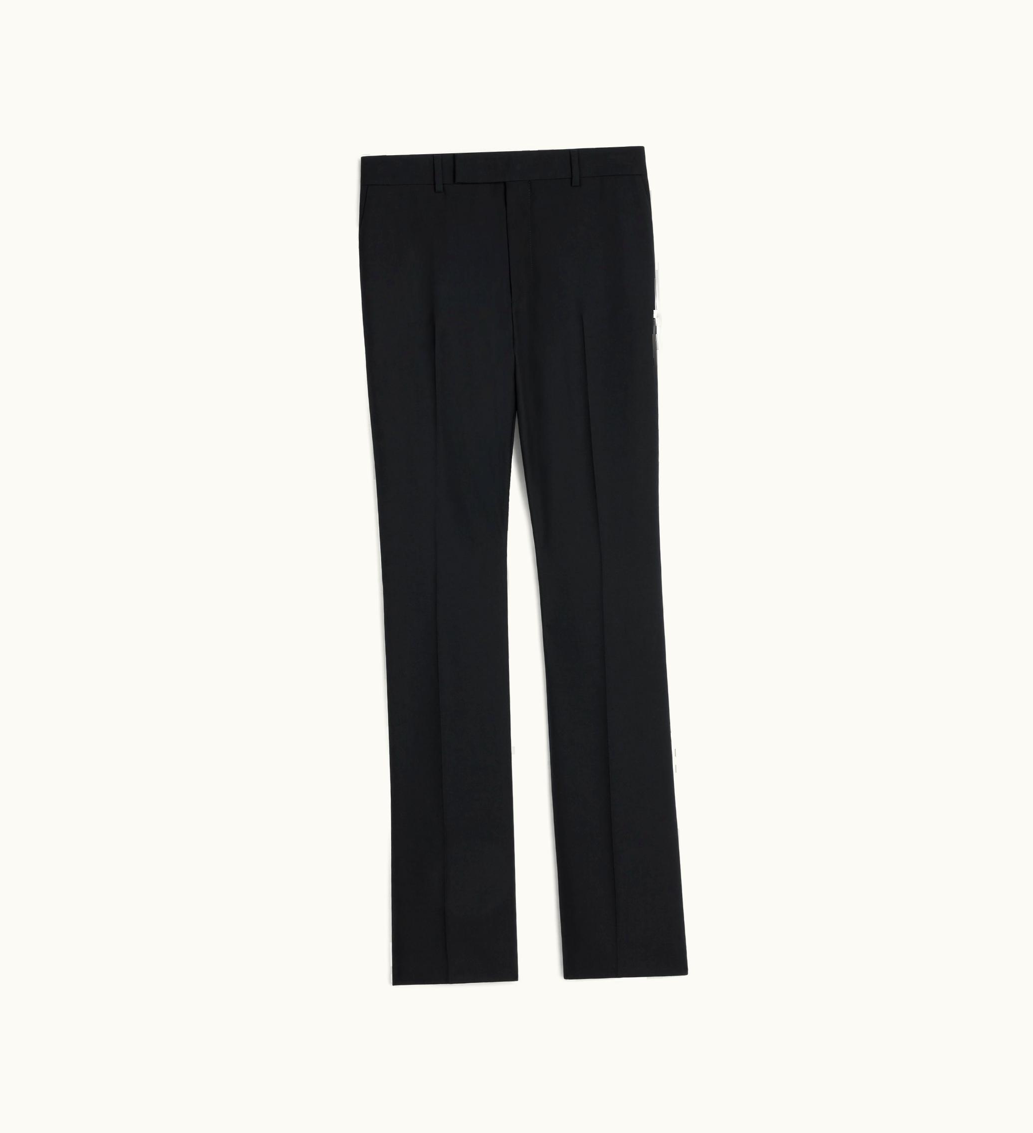 Celine Celine Flared Pants In Wool Gabardine - Black