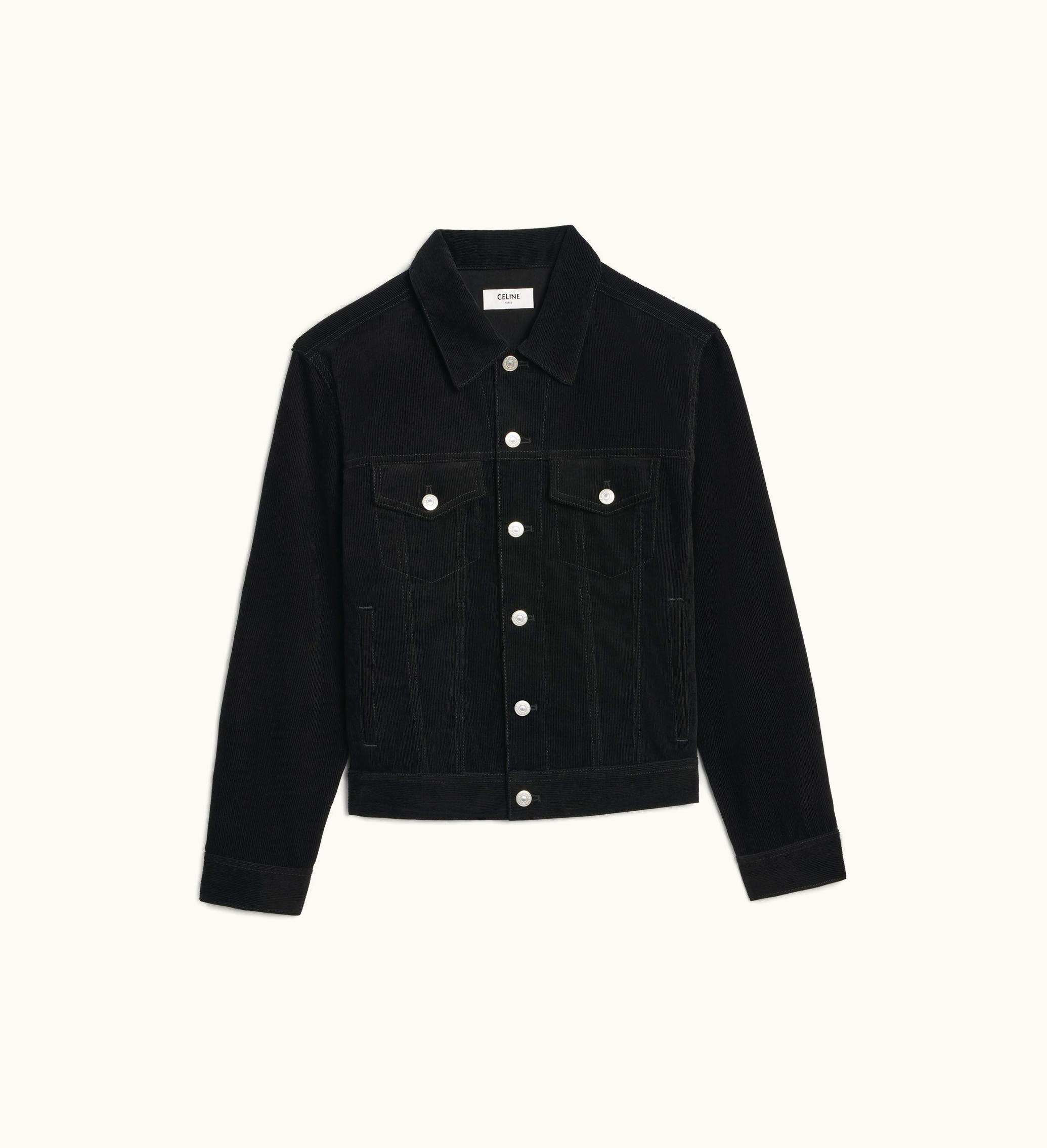 Celine Celine Trucker Jacket In Corduroy - La Wash