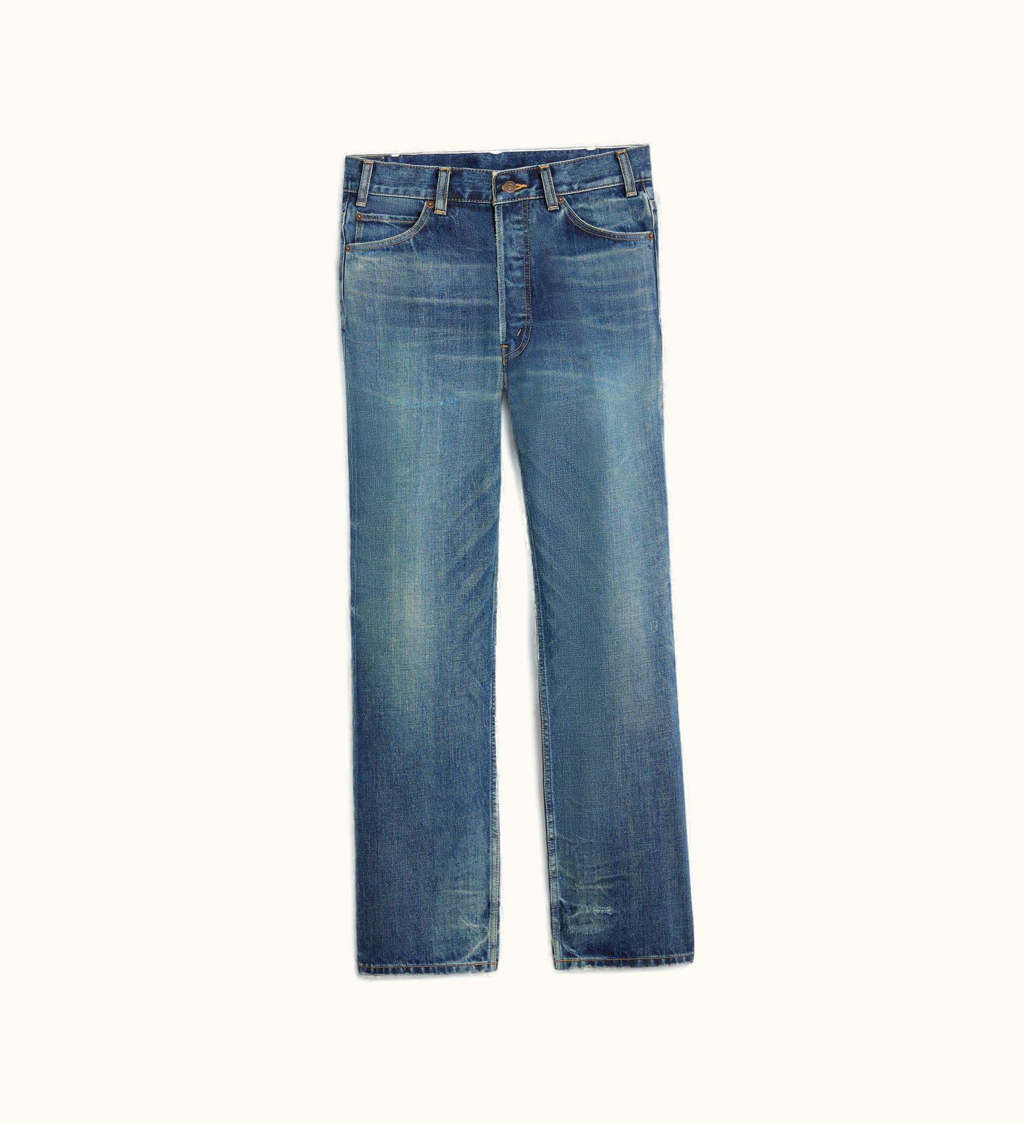 Celine Celine Wesley Jeans In Midnight Sapphire Denim - Midnight Sapphire