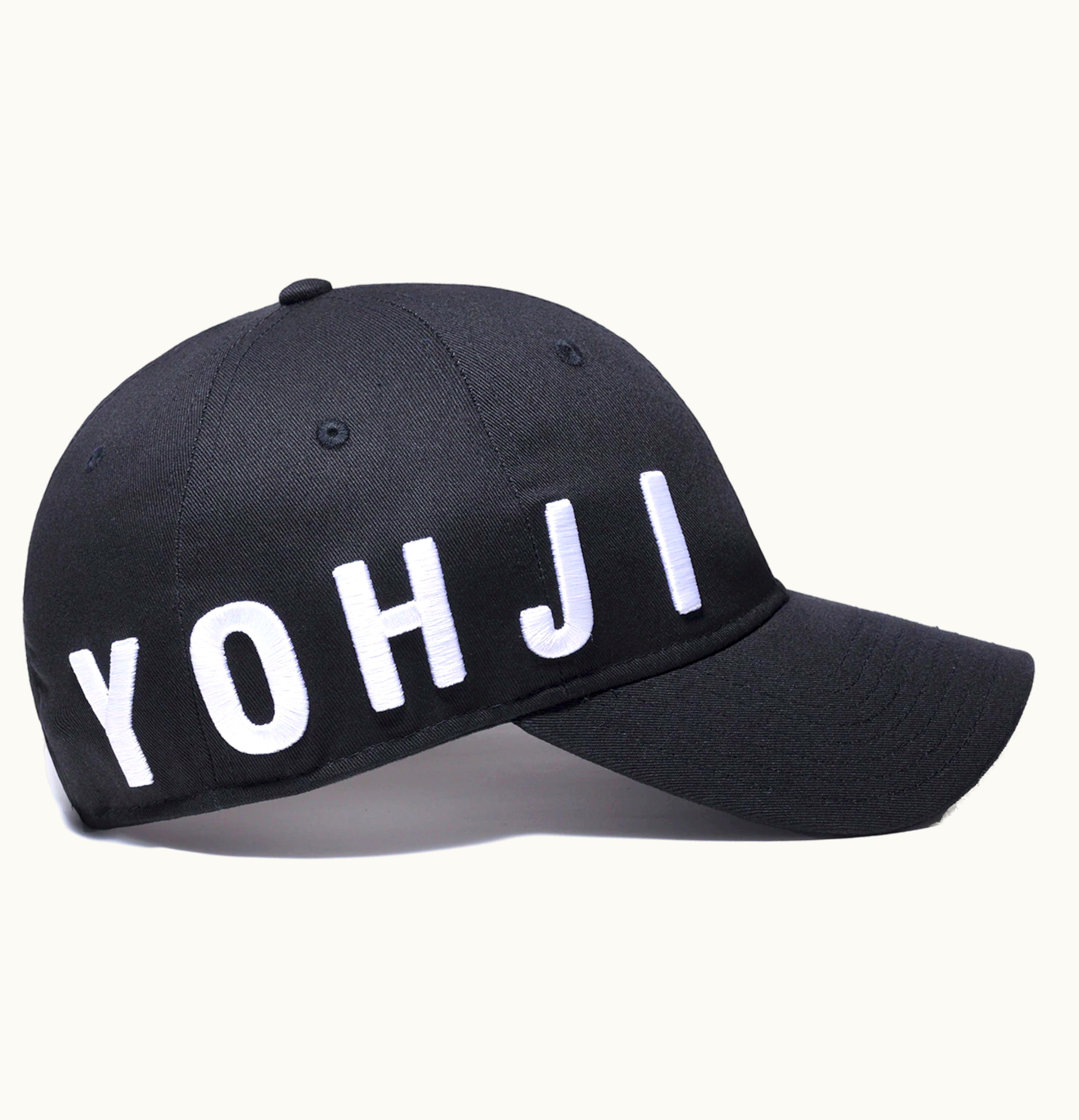 New Era New Era x Yohji Yamamoto 9Thirty Block Typeface Embroidery Hat Black